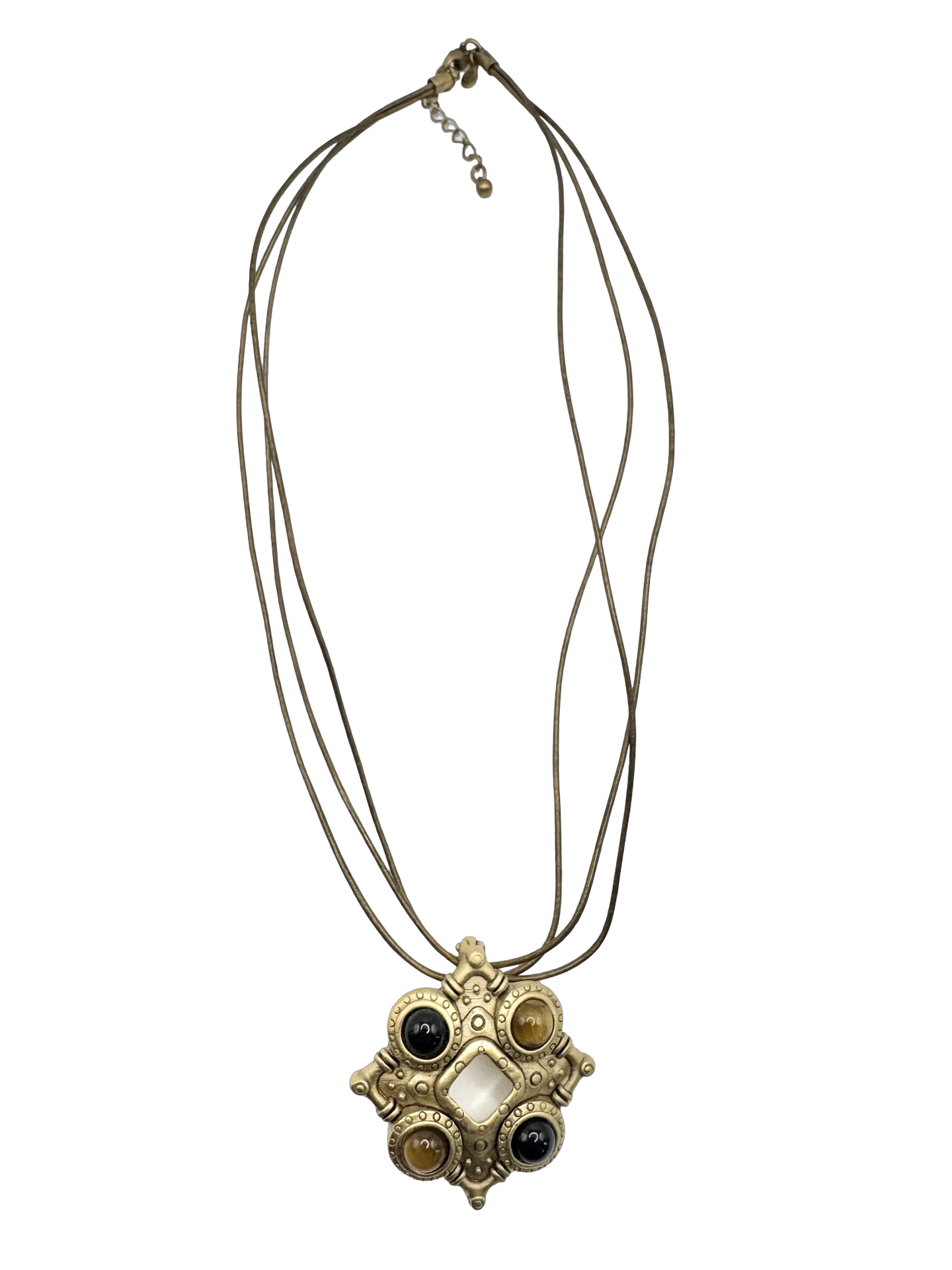 Vintage Desert Oracle Pendant Necklace