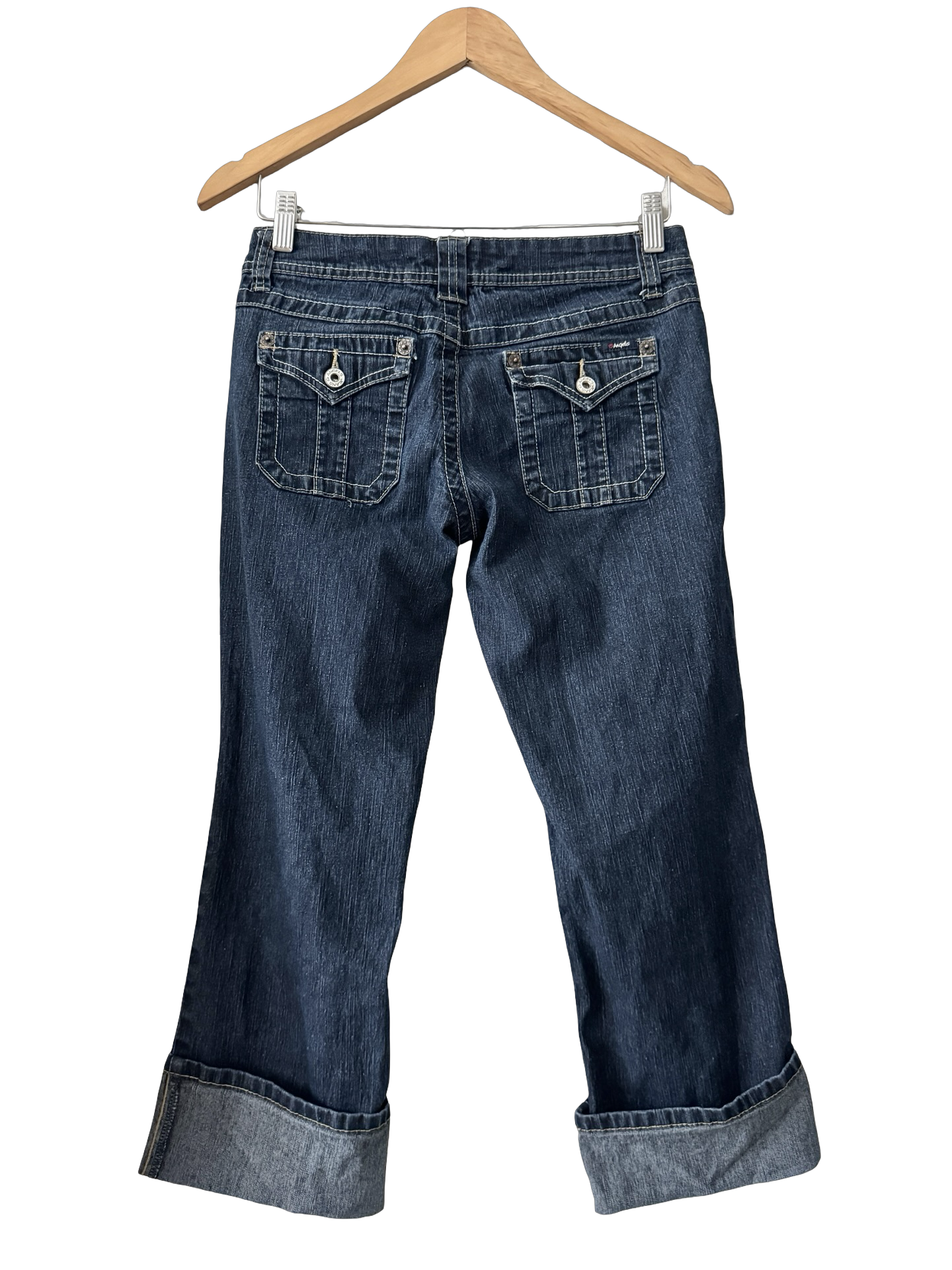 Vintage 90s Angels Downtown Cuffed Jeans (S)