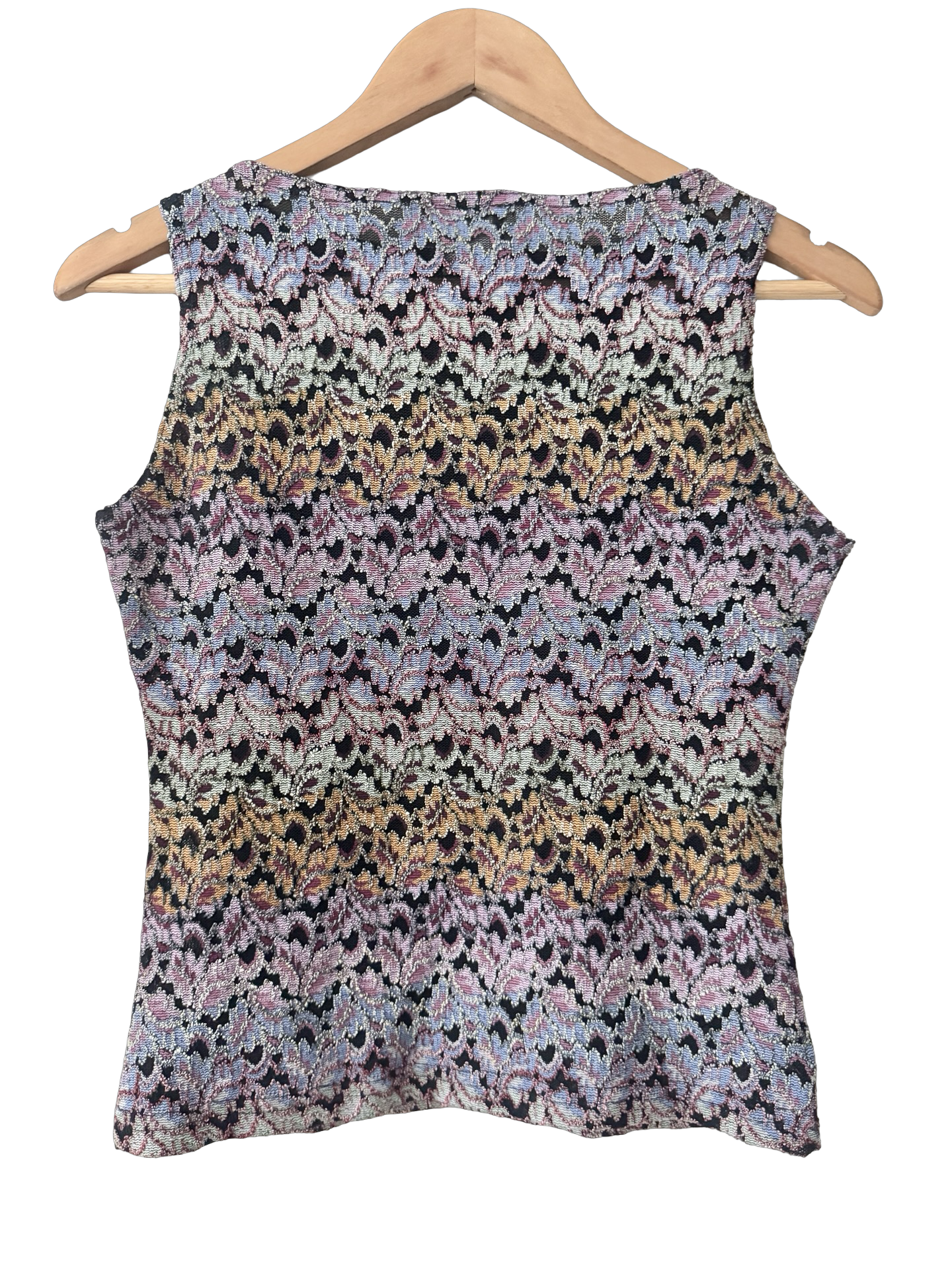 Vintage 90s Fitted Indie Knit Tank (M)