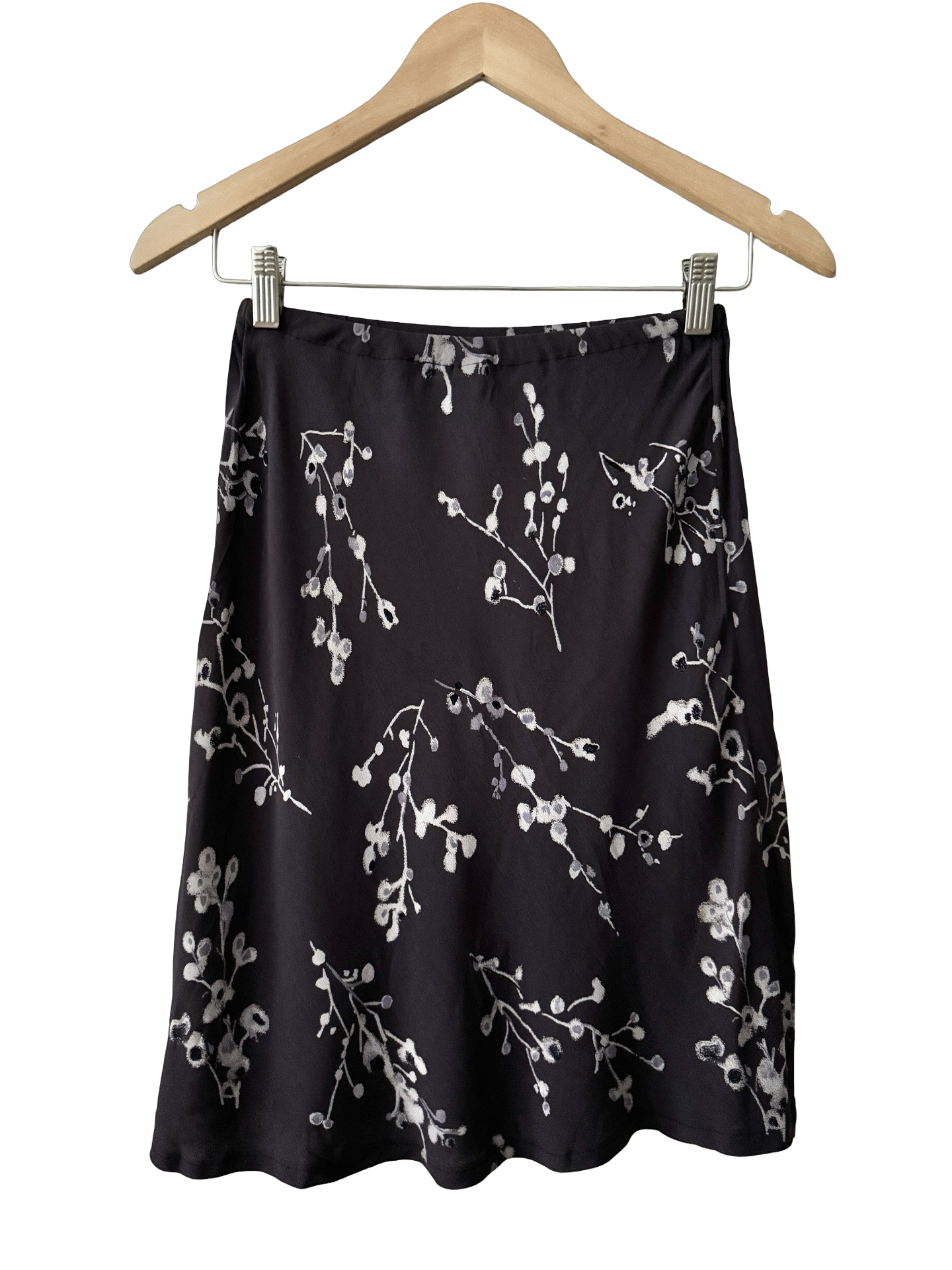 Vintage Y2K Taupe Muse Midi Skirt (XS/S)