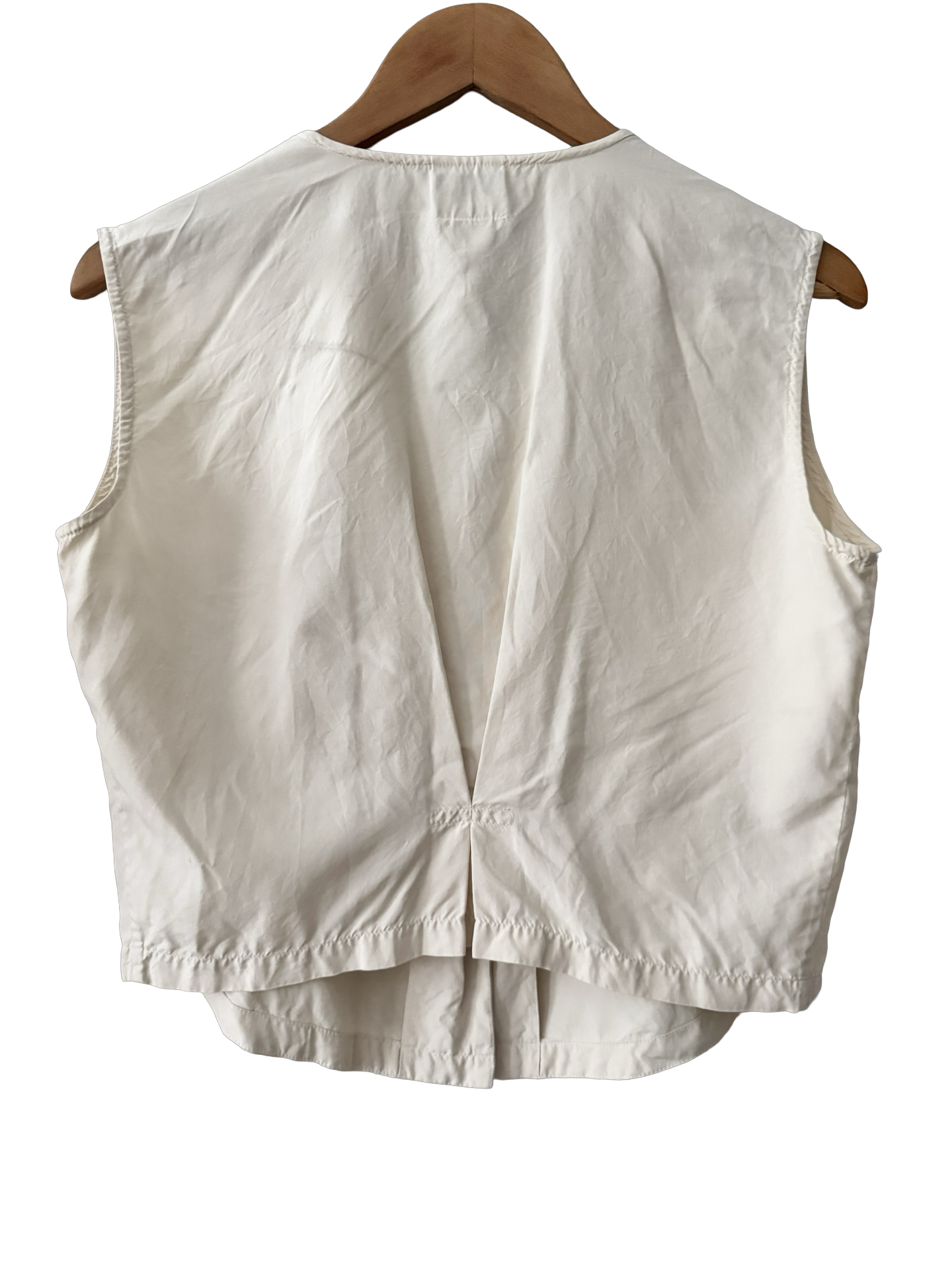 Vintage 90s Gallery Girl Silk Vest (M)