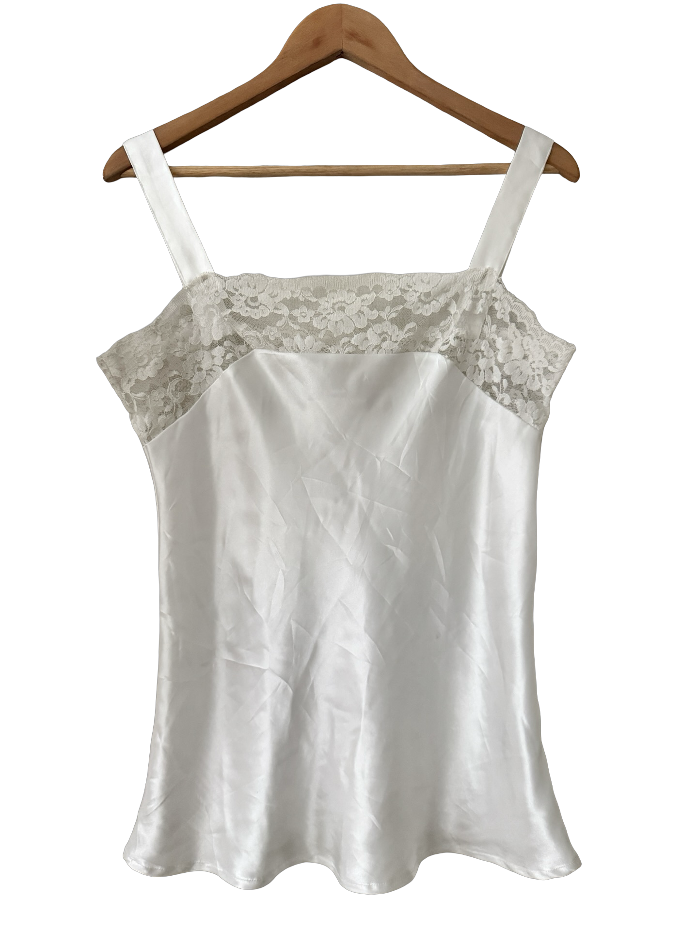 Vintage 90s Ivory Lace Cami (M/L)