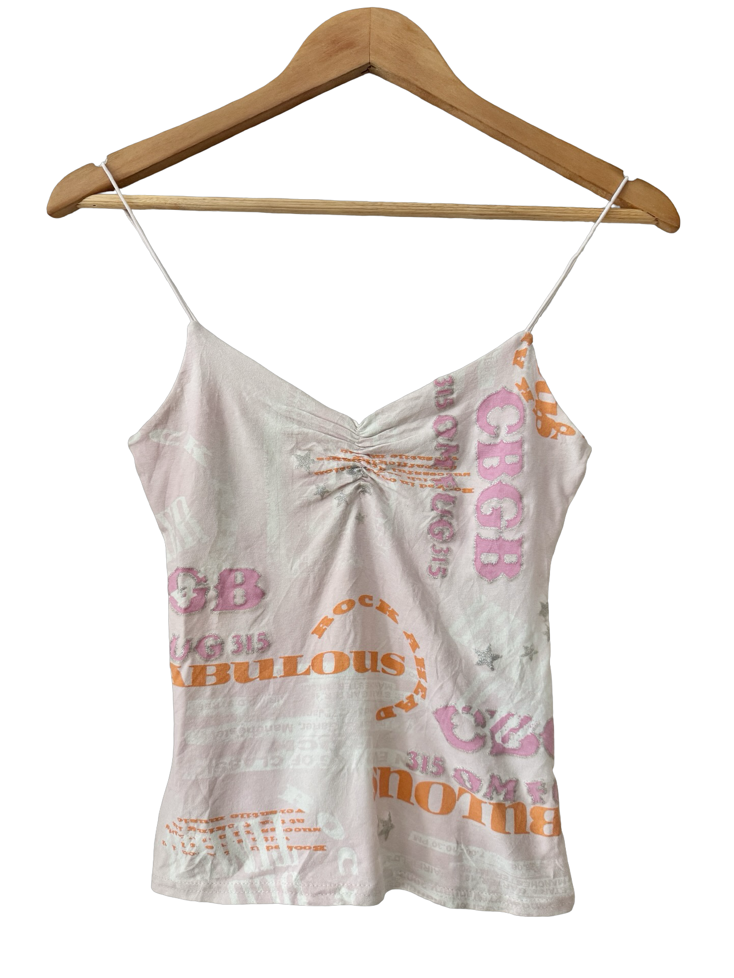 Vintage Y2K Tabloid Cami (XS/S)