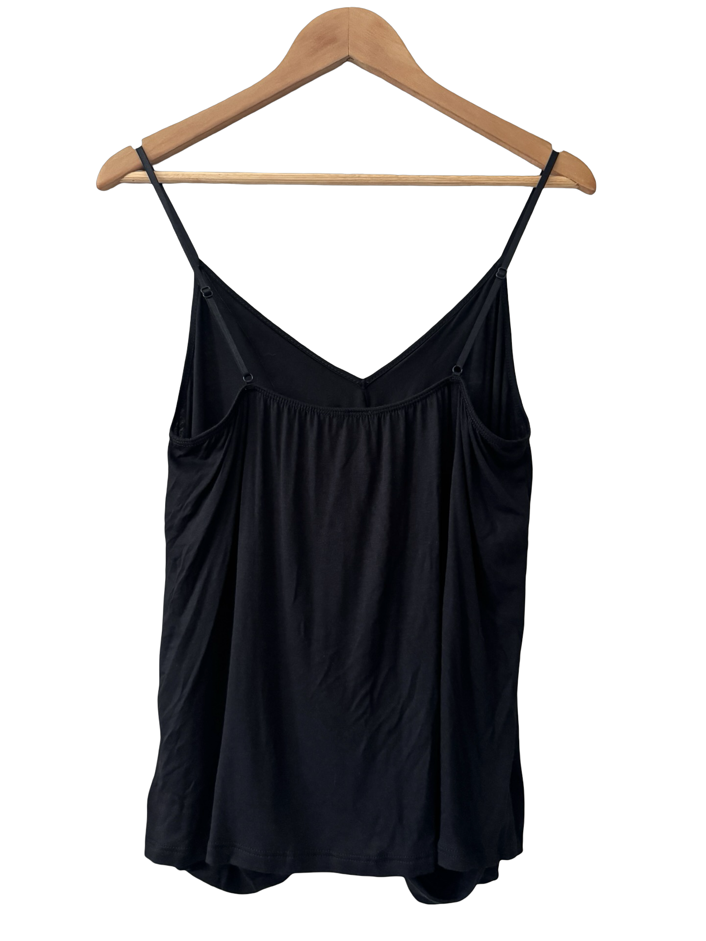 Vintage Y2K Midnight Drape Cami Top (L)