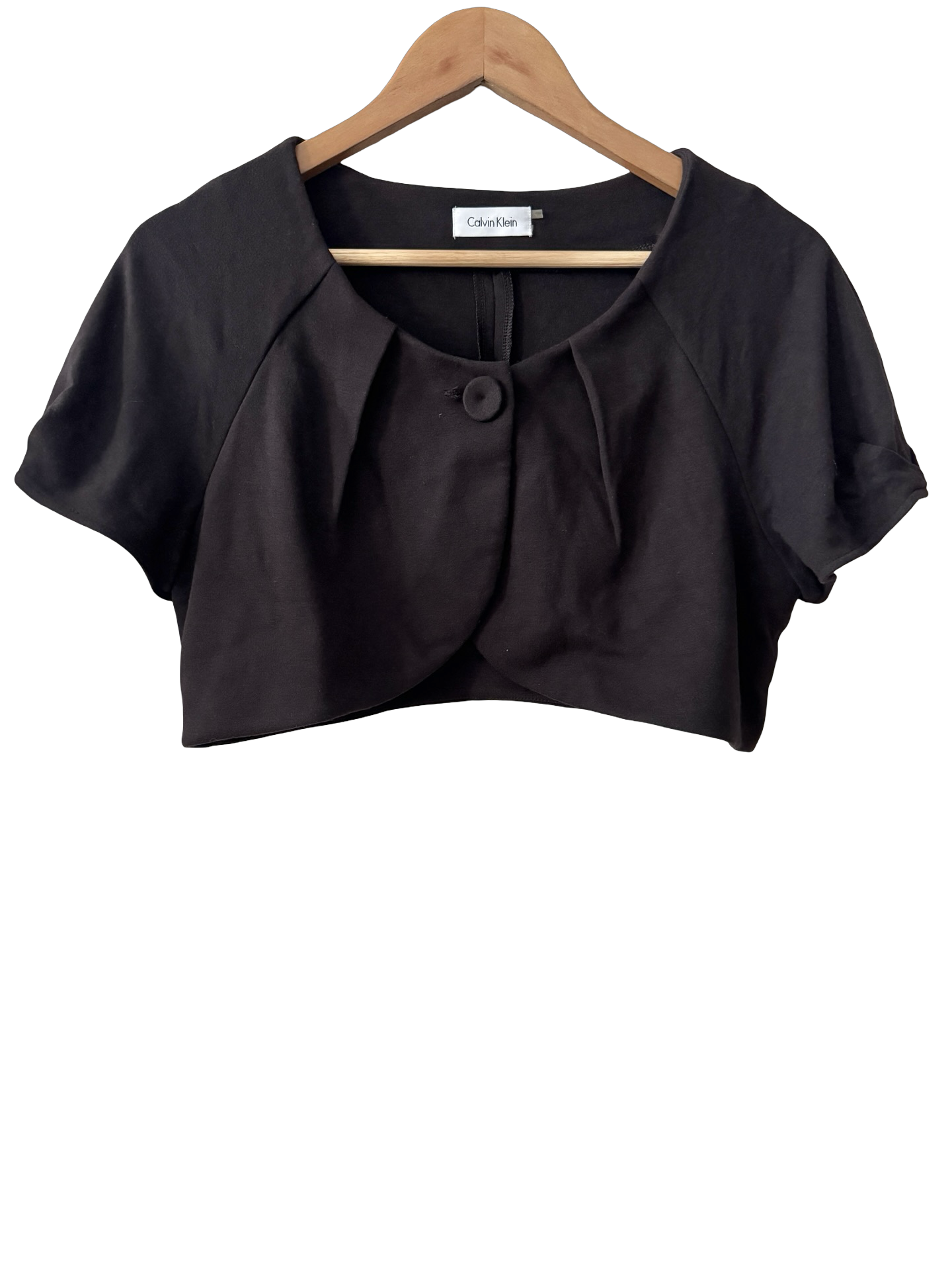 Vintage Y2K It Girl Calvin Bolero (M)