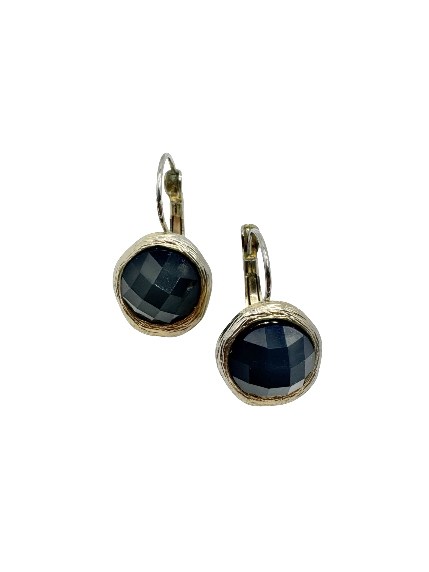 Vintage Midnight Mosaic Drop Earrings