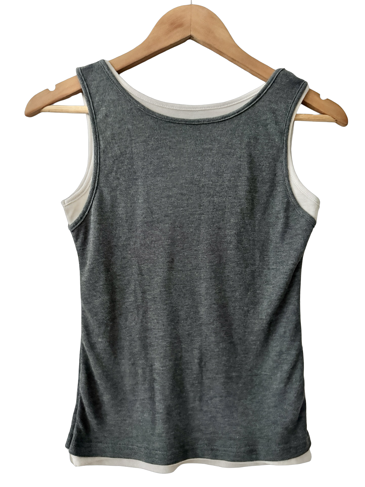 Retro Double Take Layered Tank (S)