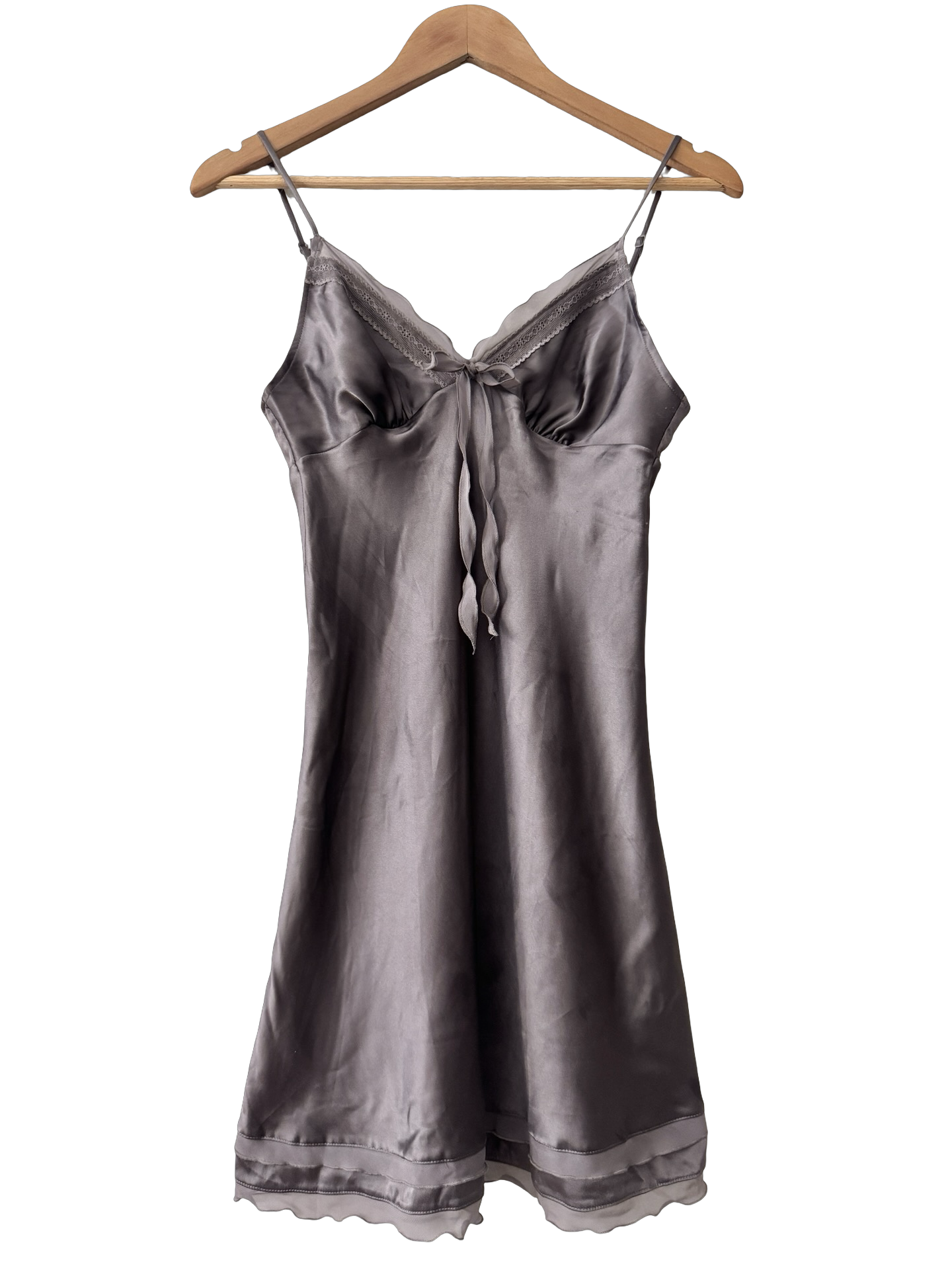 Vintage Y2K Victoria's Secret Mauve Slip Dress (XS/S)