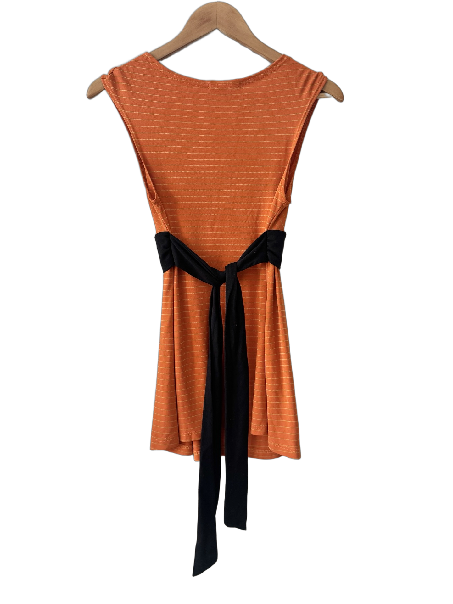 Vintage 90s Retro Sunset Tie Back Top (S/M)