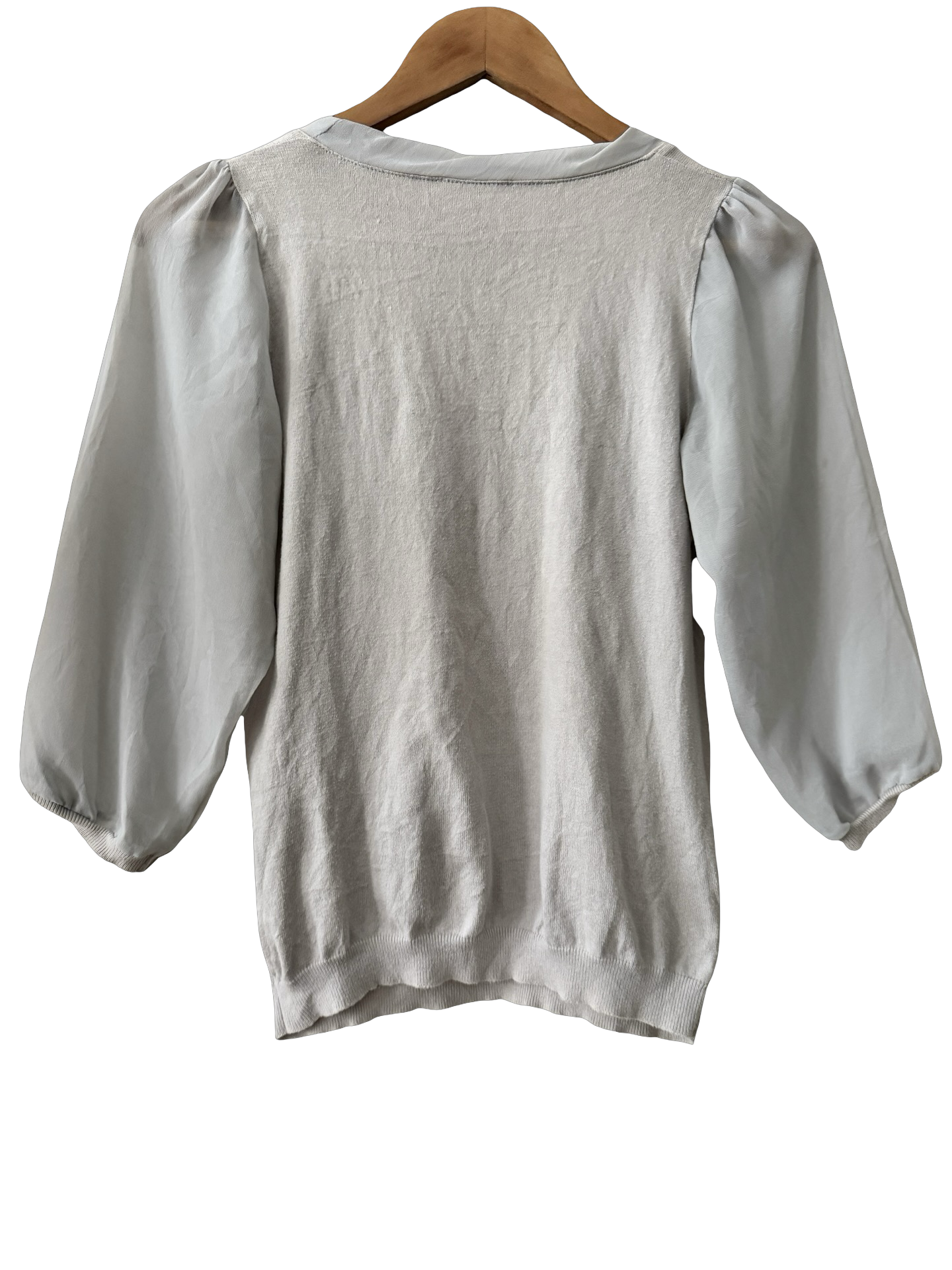 Vintage Y2K Silver Screen Muse Top (Small/Medium)