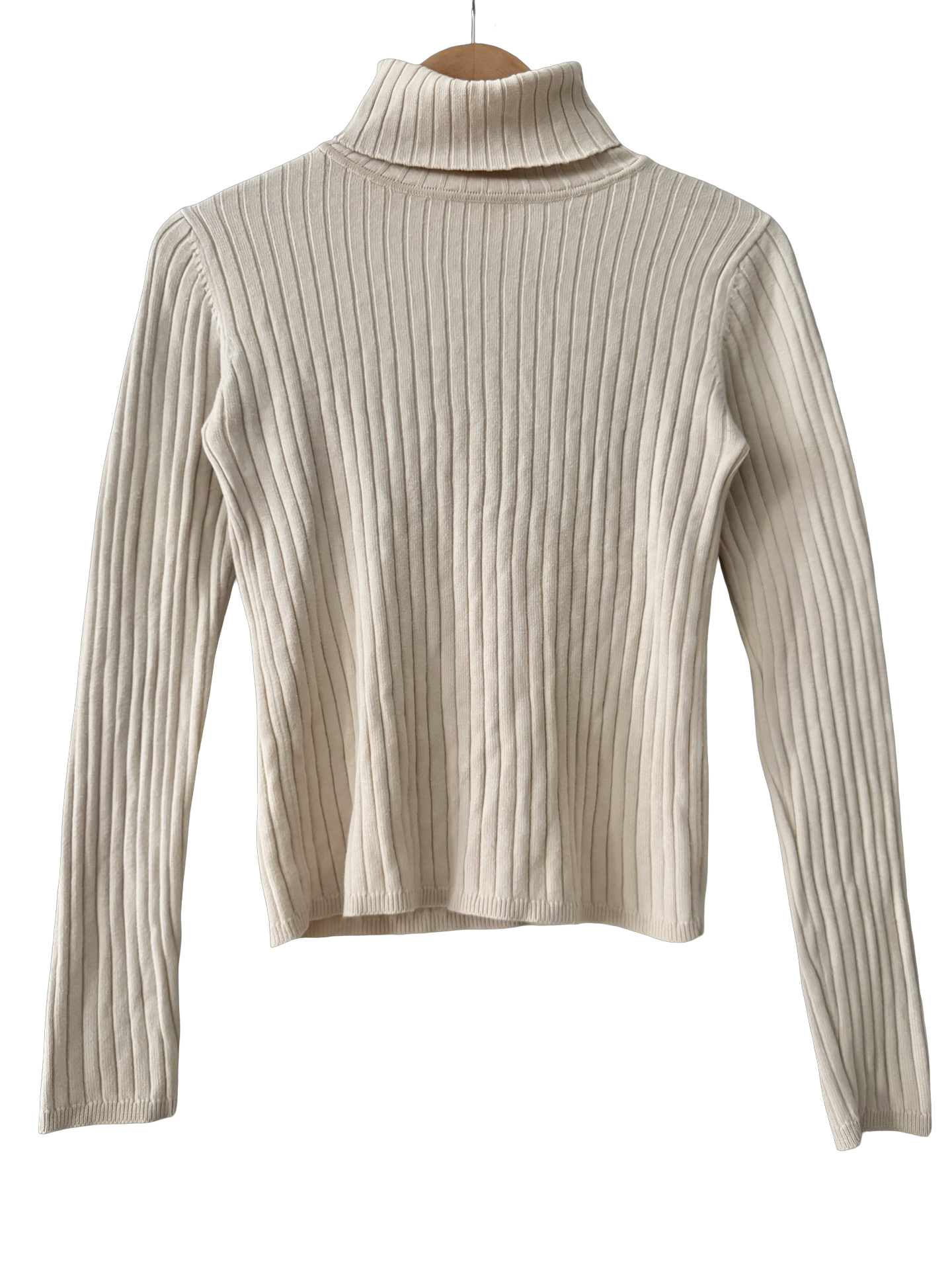 Vintage 90s Soft Focus Cotton Turtleneck (M)