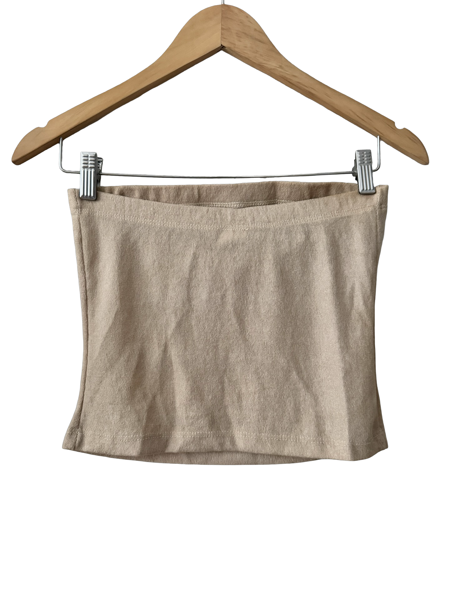 Vintage 90s Barefoot Knit Tube Top (S)