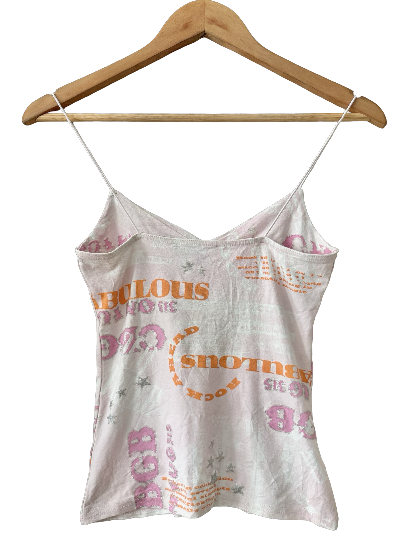 Vintage Y2K Tabloid Cami (XS/S)