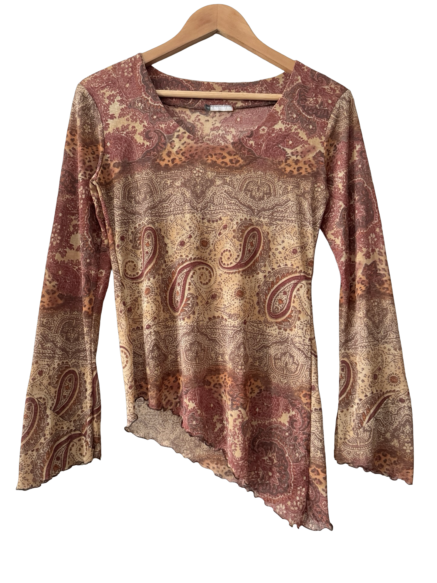 Vintage Y2K French Desert Caravan Top (L)
