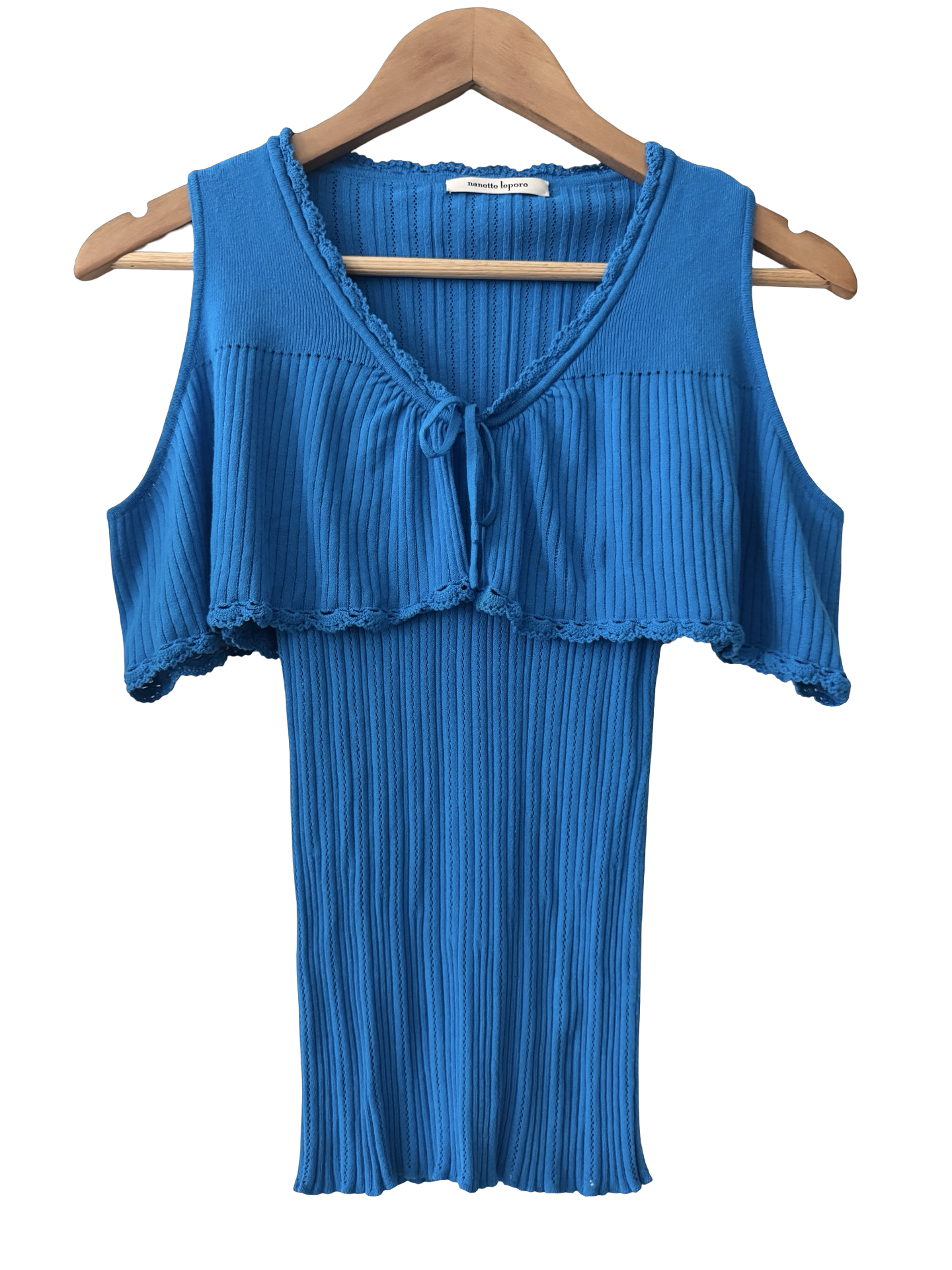 Vintage Y2K Nanette Lepore Cutout Top (M)