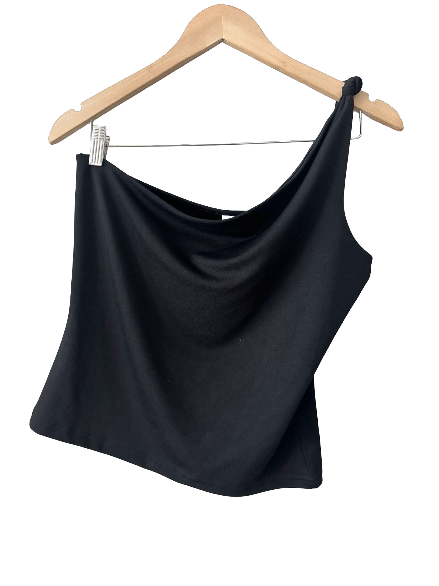 Vintage Y2K Los Angeles Express One Shoulder Top (L)