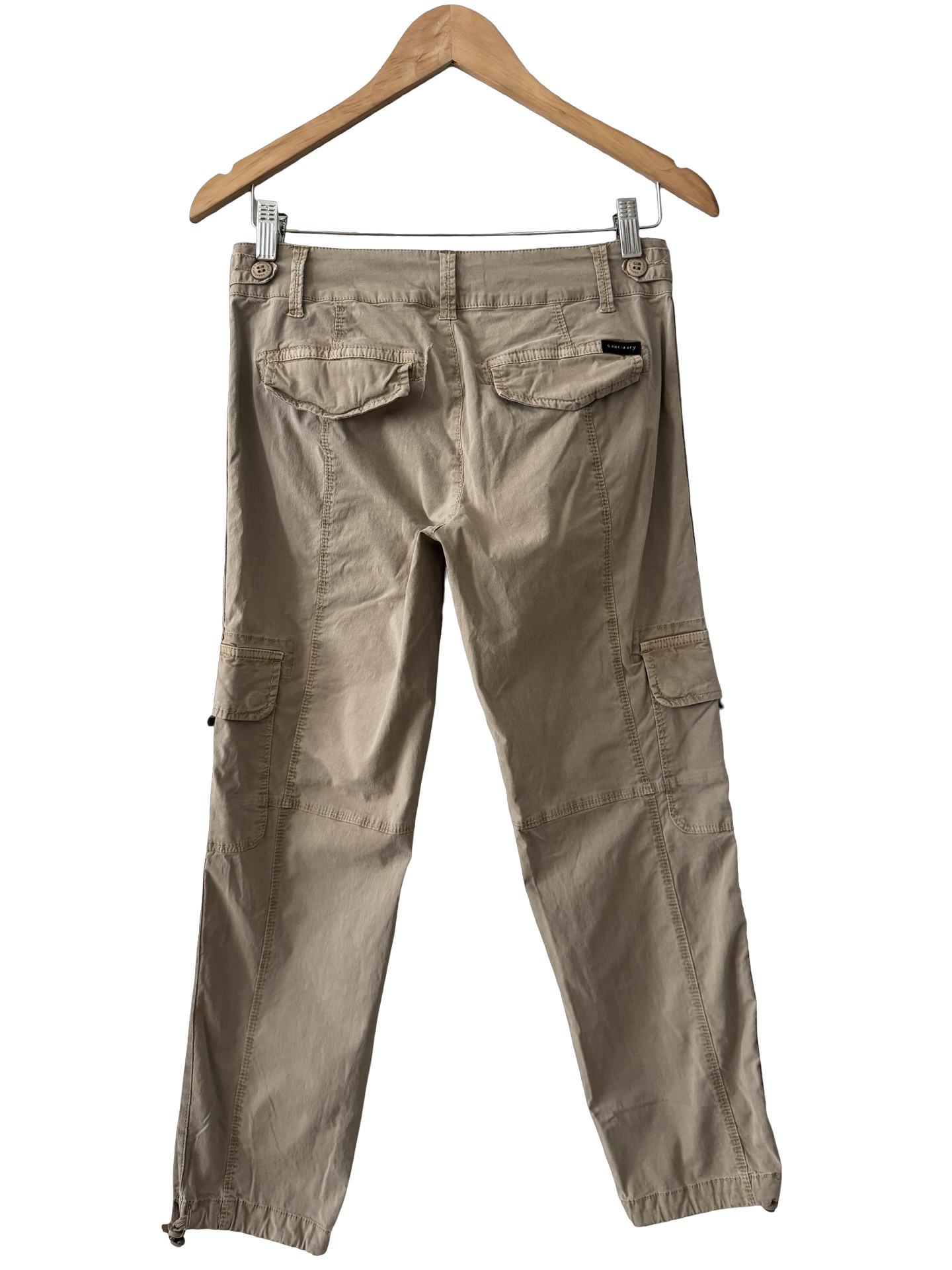 Vintage Y2K Sanctuary Khaki Utility Cargo Pants (s)