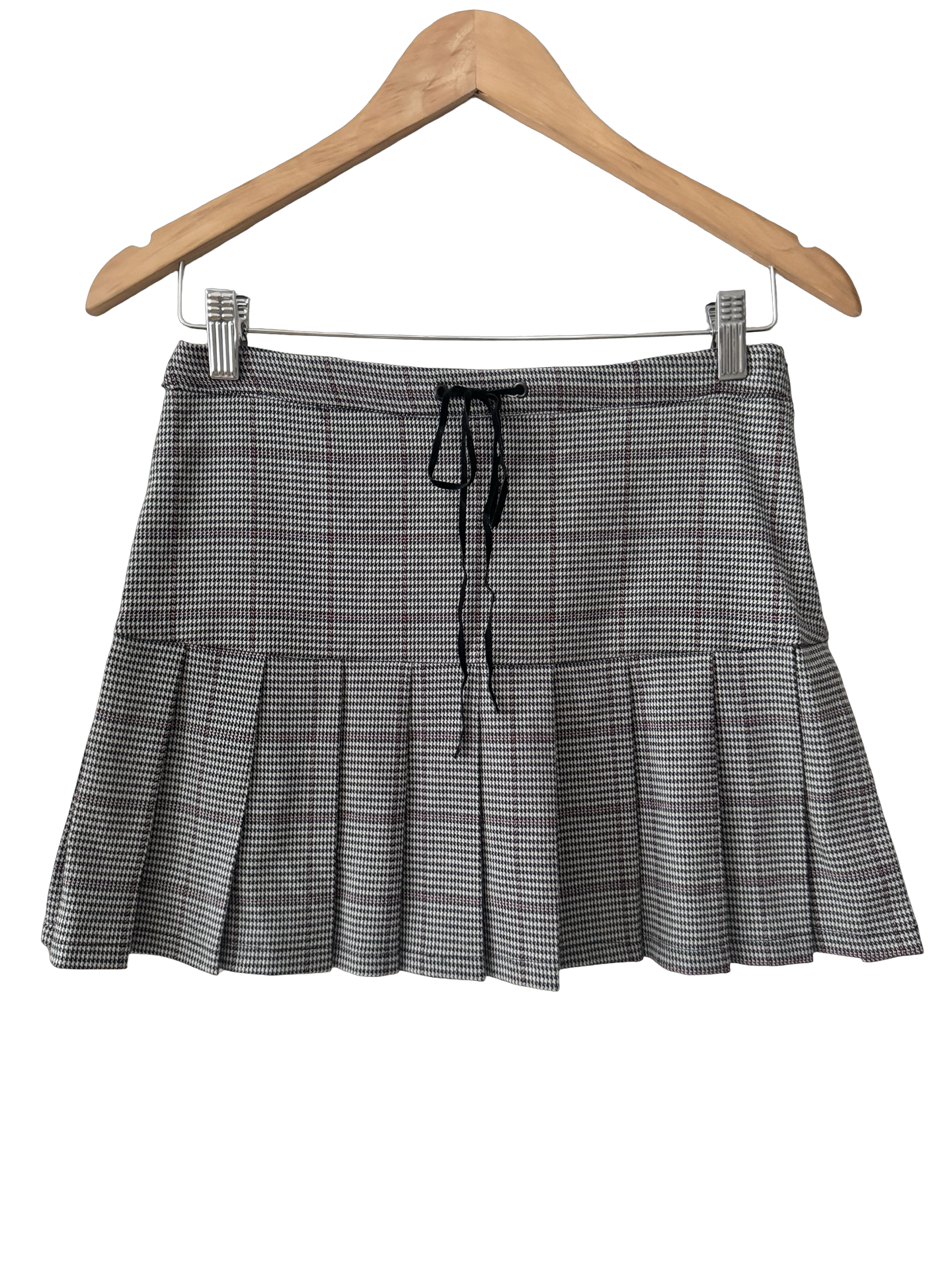 Vintage 90s French Sheragano Pleated Mini (S)