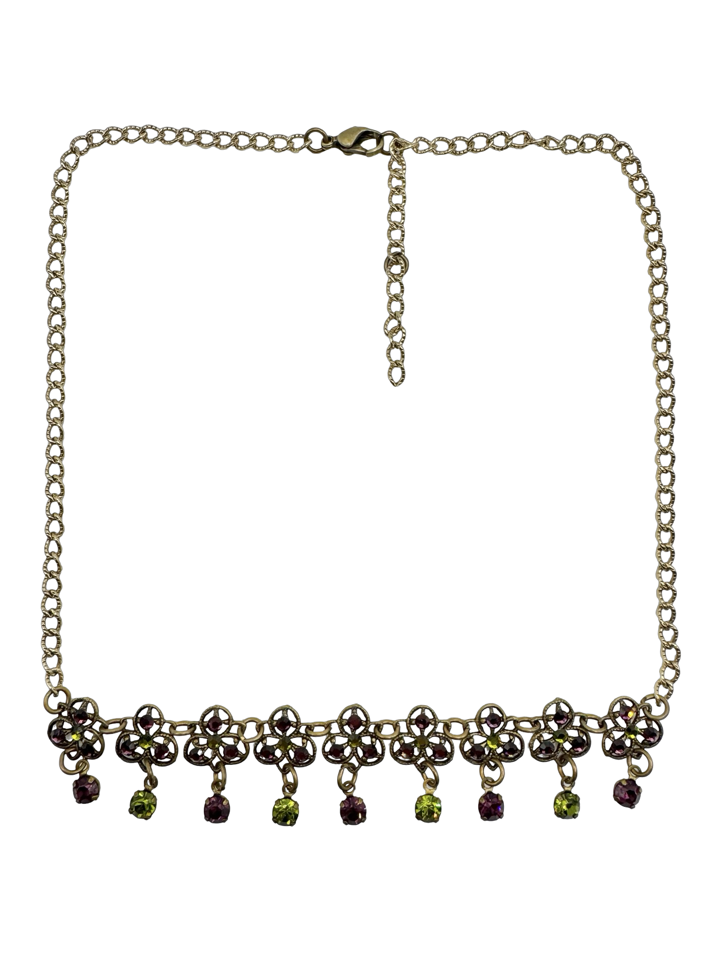 Vintage 90s Poison Garden Necklace