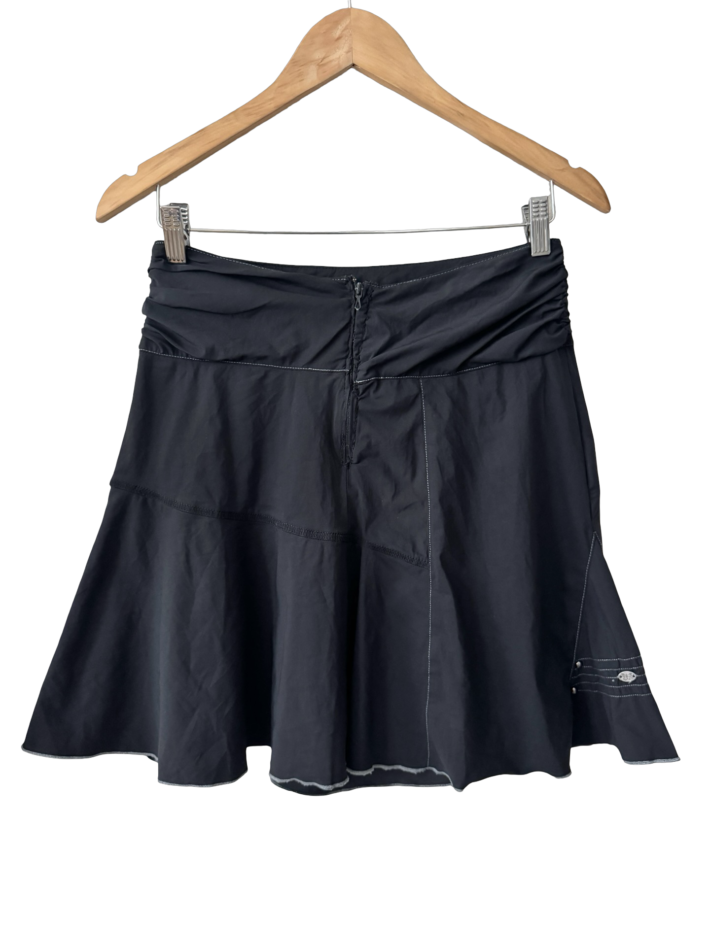 Vintage Y2K French Butterfly Mini Skirt (S)