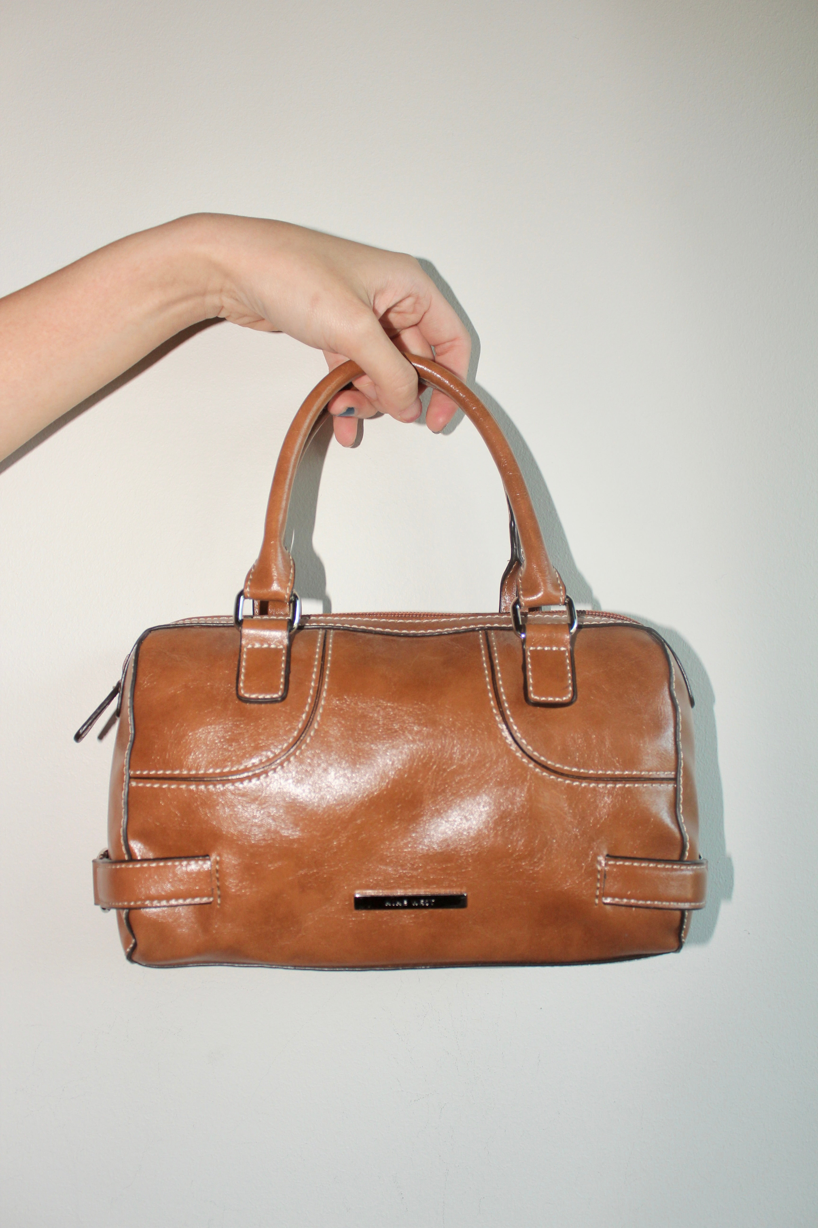 Vintage 90s Tan Brown Purse