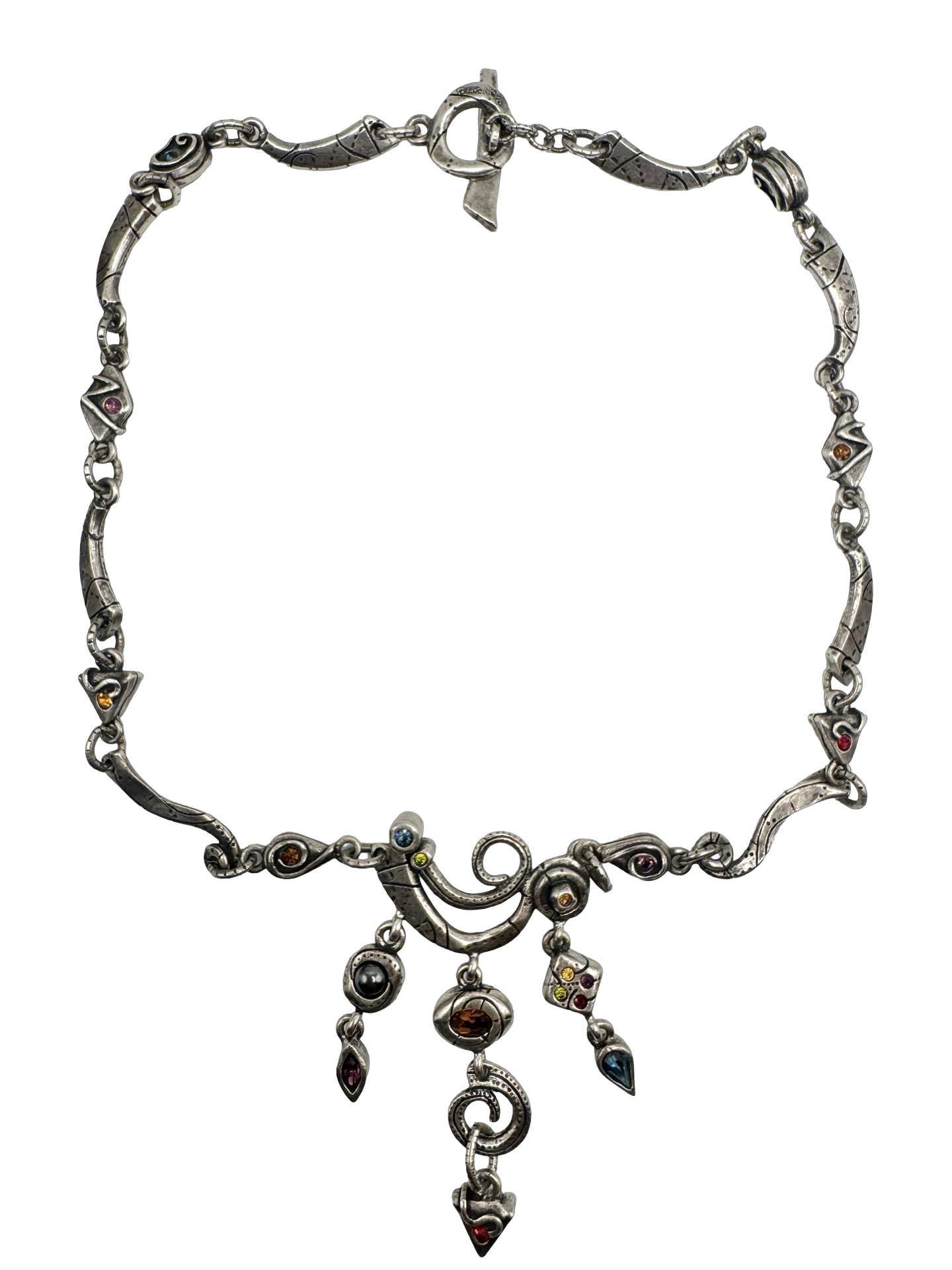 Vintage Y2K Mystic Charm Necklace