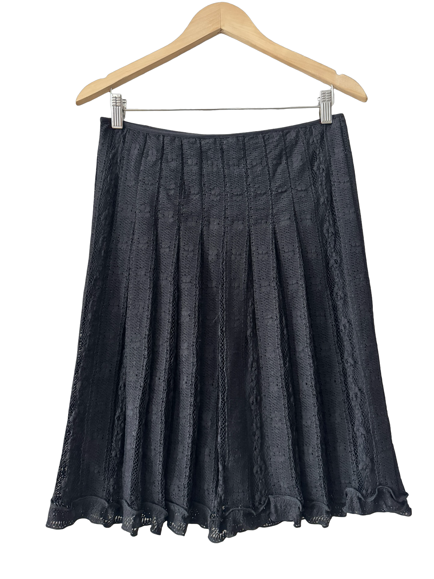 Vintage Y2K Love Letter Lace Skirt (M)