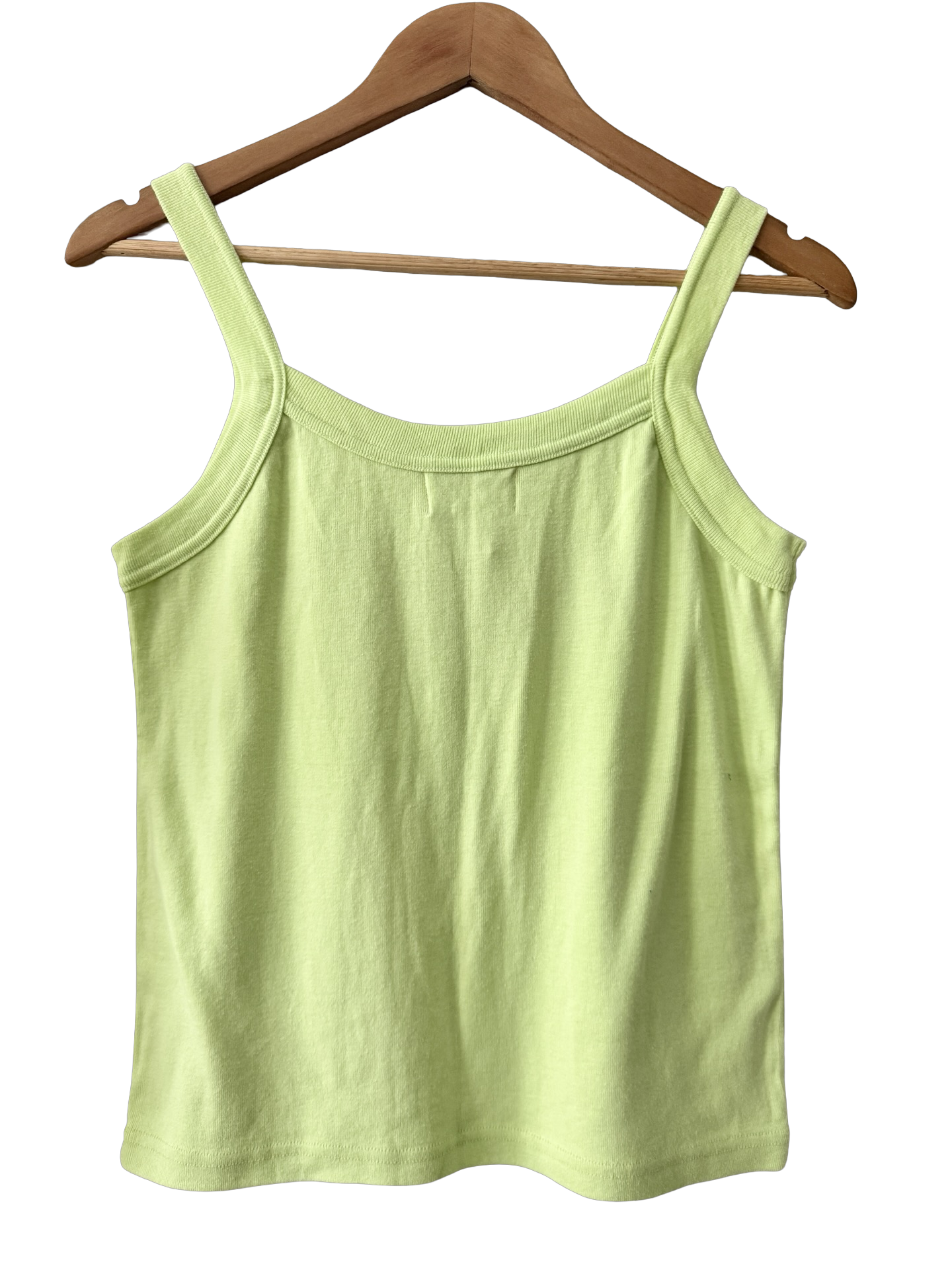 Vintage 90s Lime Embroidered Cami (M/L)