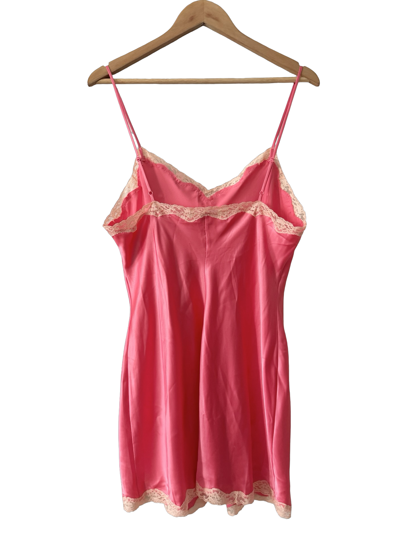 Vintage Y2K Peach Victoria's Secret Slip (M/L)