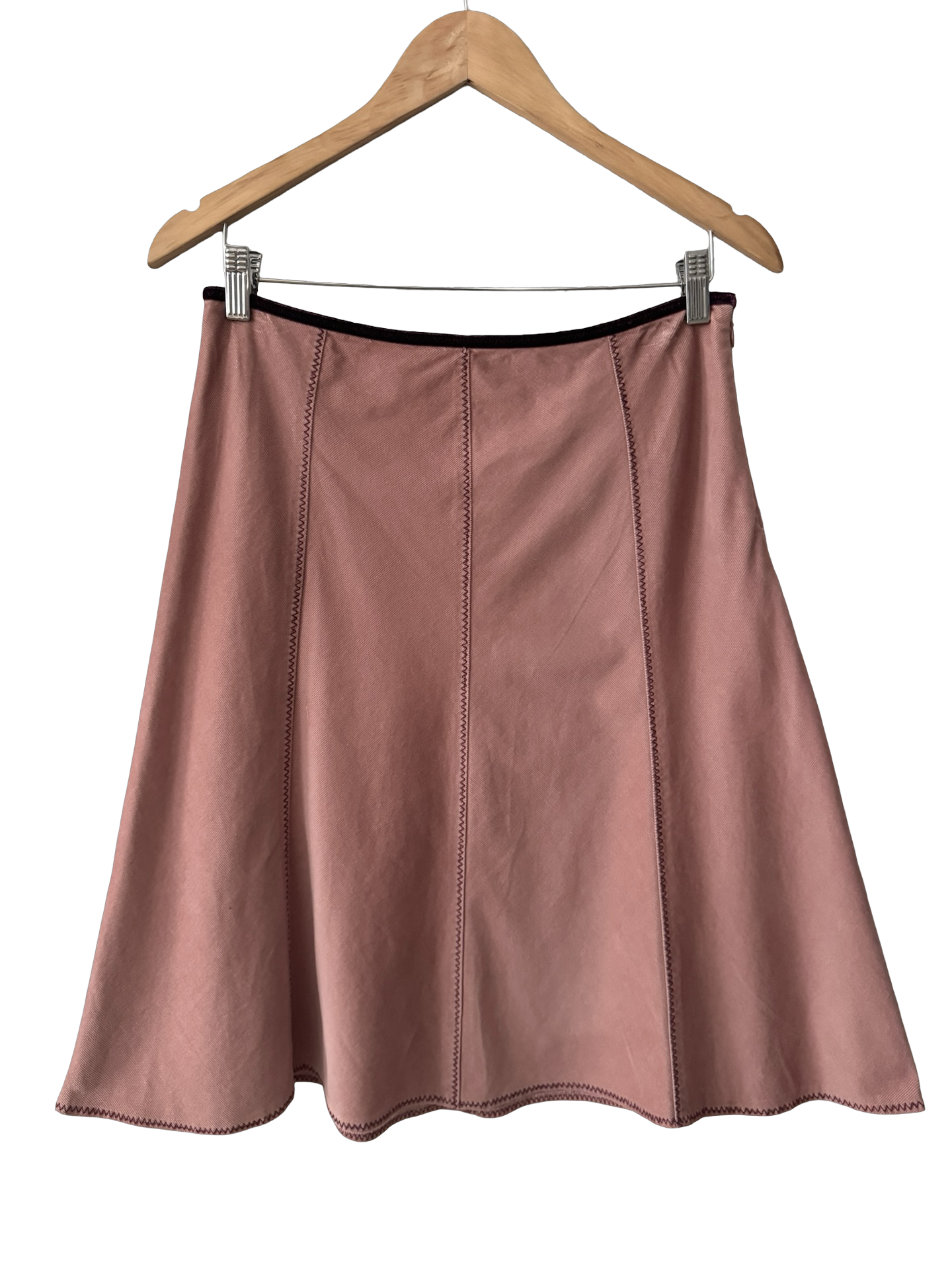 Vintage The Limited Rosewood Midi Skirt (S-M)
