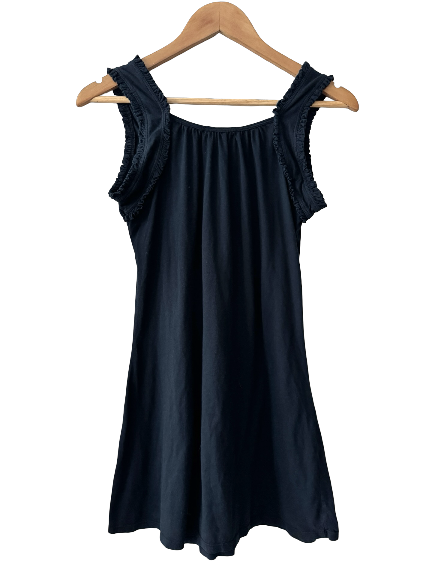 Vintage Y2K Everyday Ruffle Mini Dress (S/M)