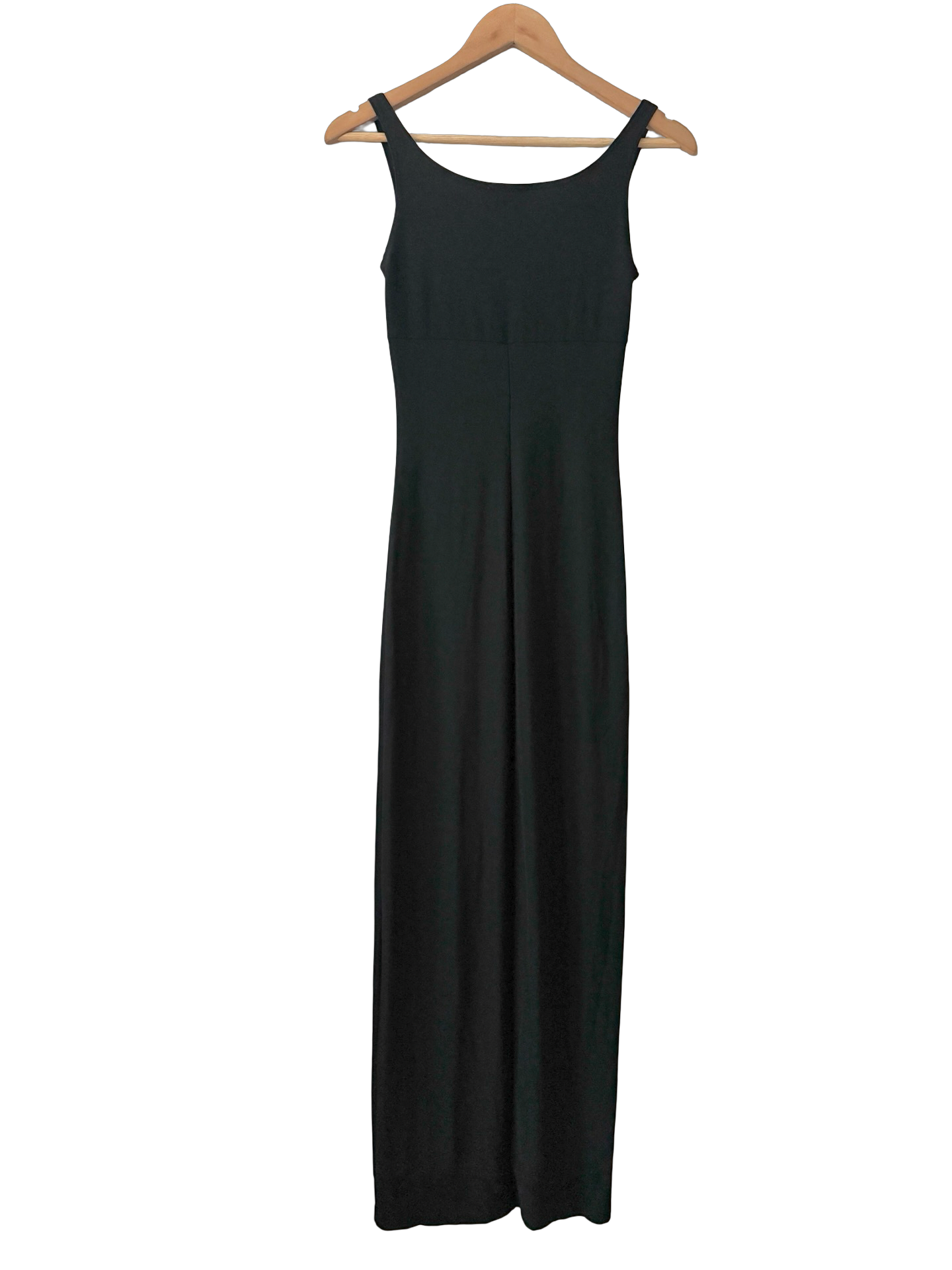 Vintage Y2K After Dark Slinky Maxi Dress (S)