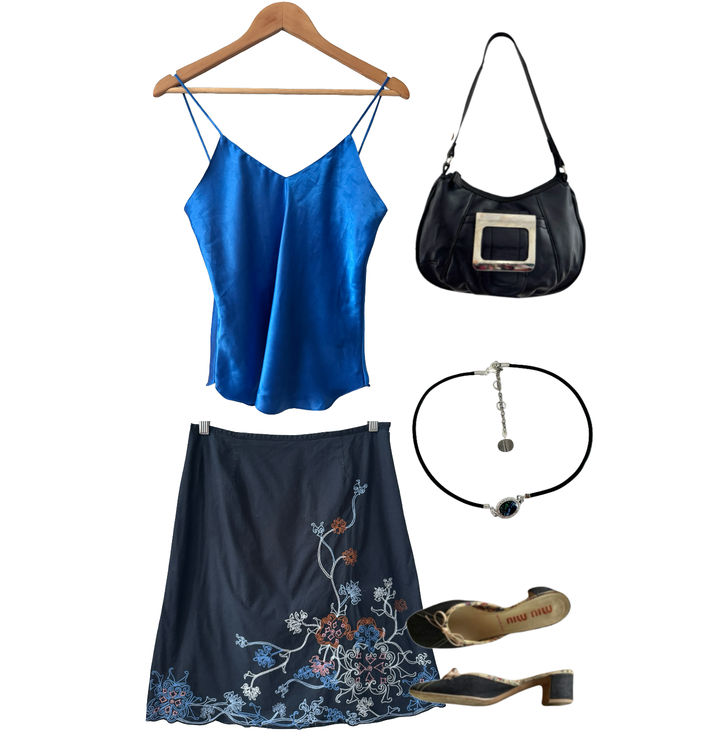 Vintage 90s Sapphire Classic Cami (S)