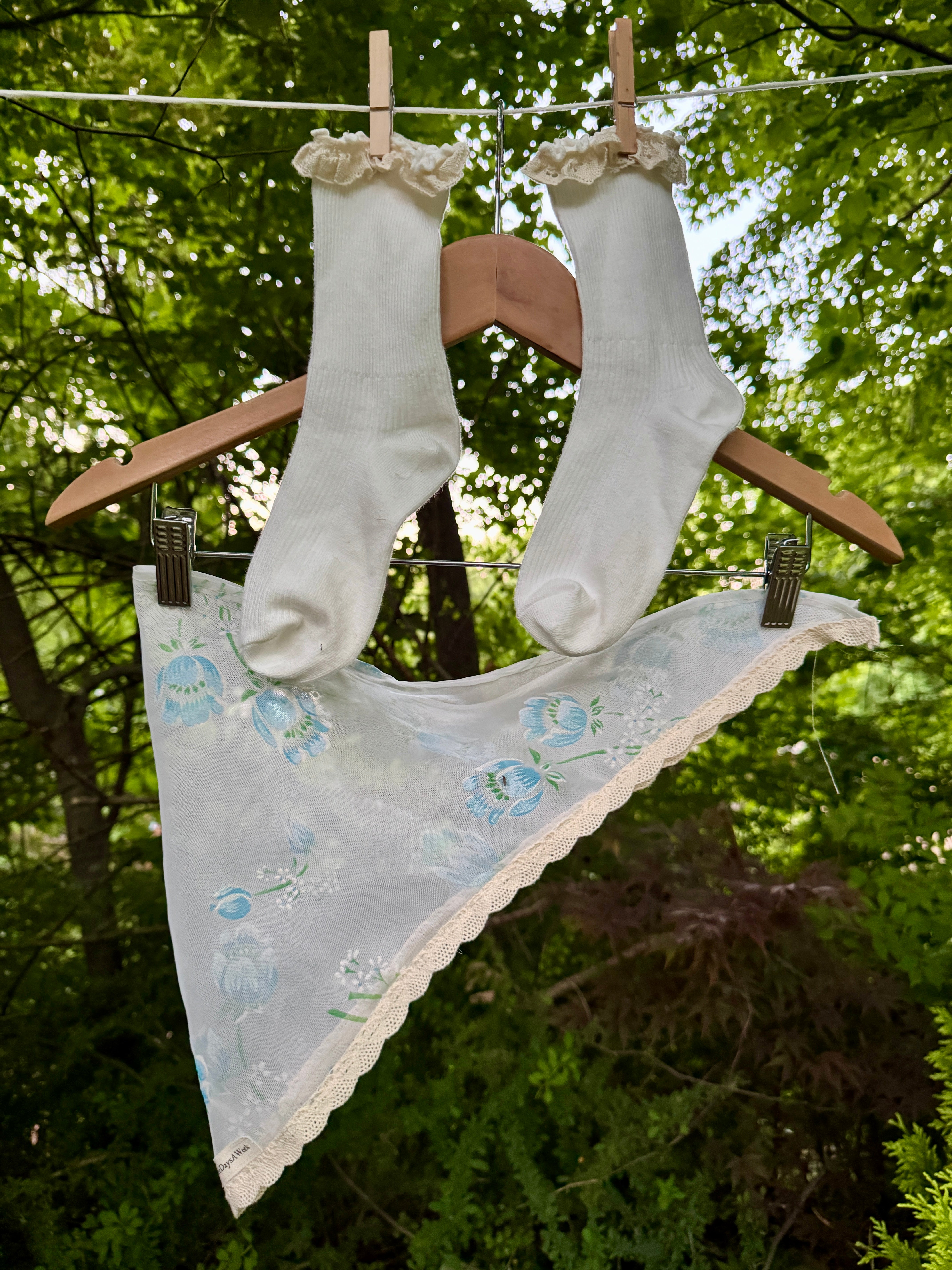 Bluebell Muse Lace Hair Scarf