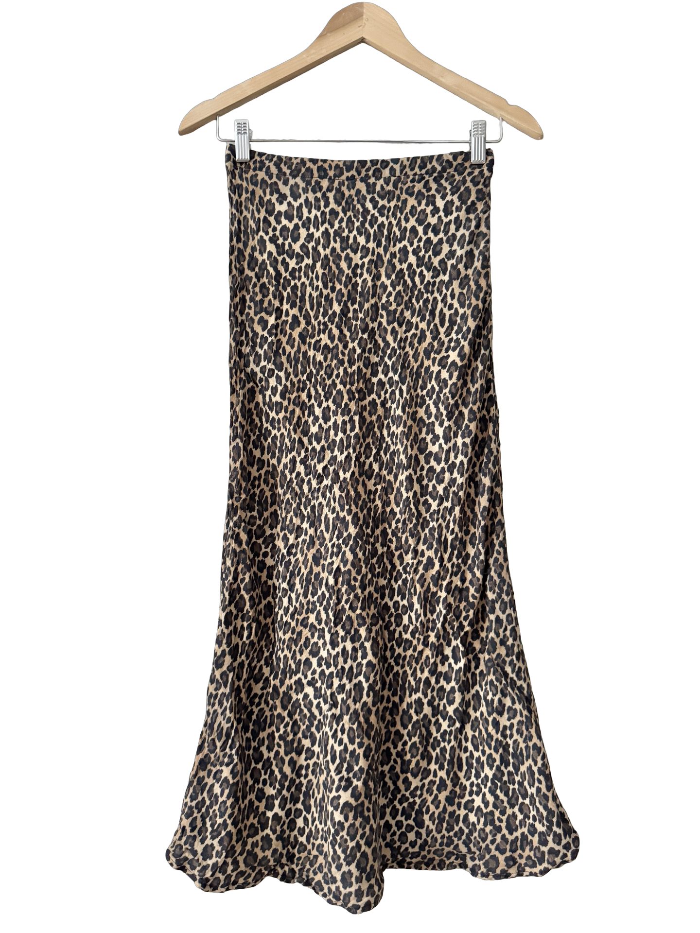 Vintage 90s Cheetah Print Skirt (XS)