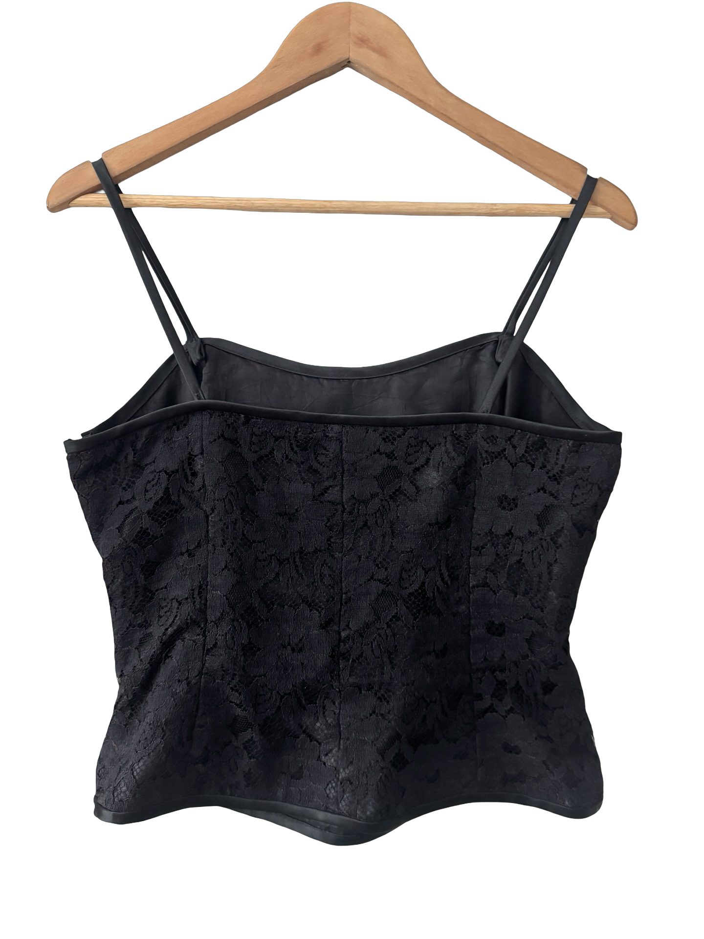 Vintage 90s Midnight Lace Cami (M)