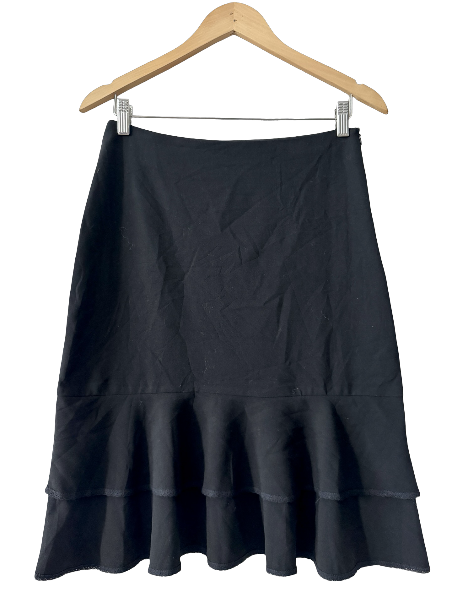 Vintage Y2K Morgan De Toi Ruffle Midi Skirt (S/M)