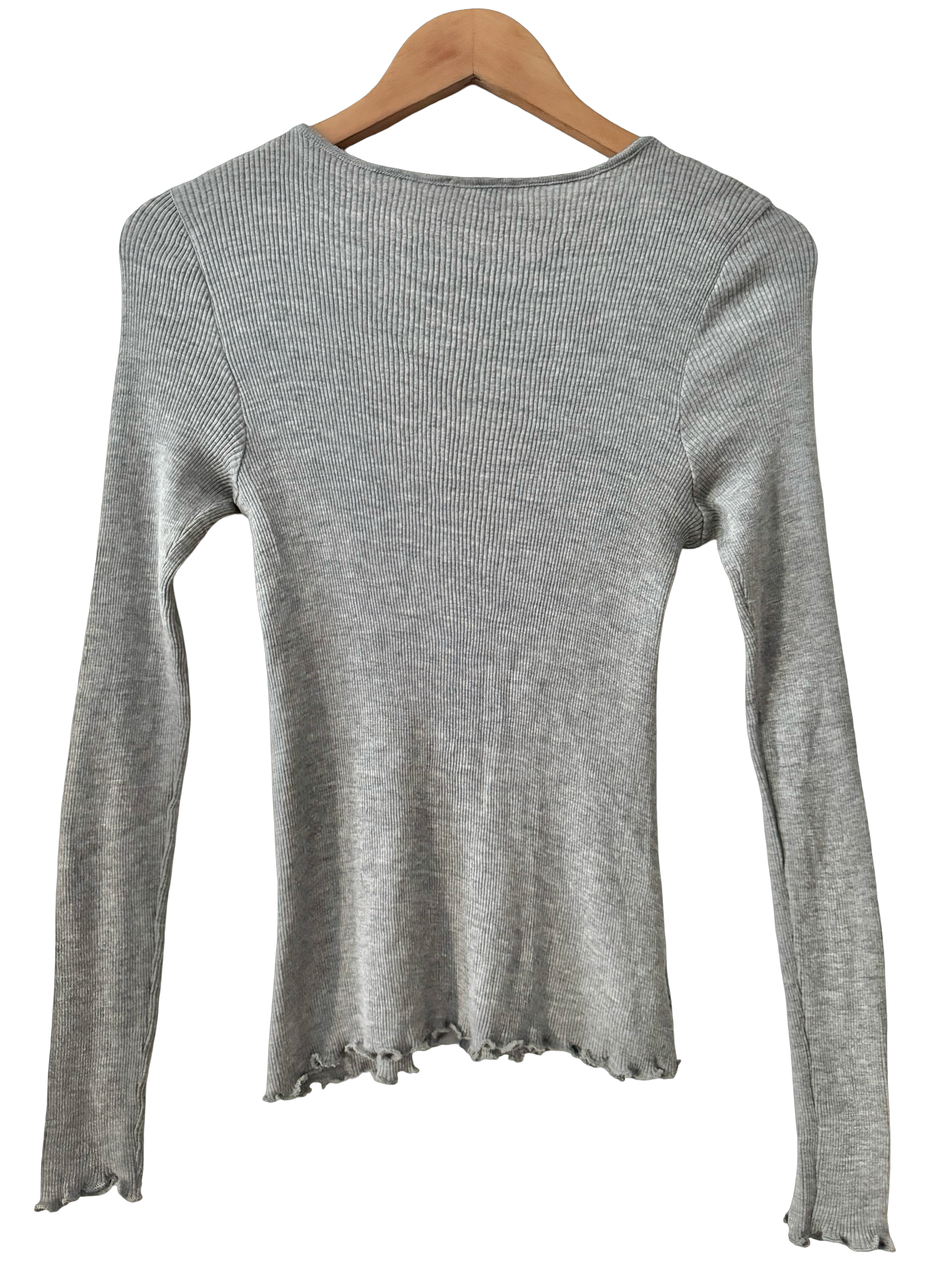 Vintage 90s Italian Silver Button Muse top (M)