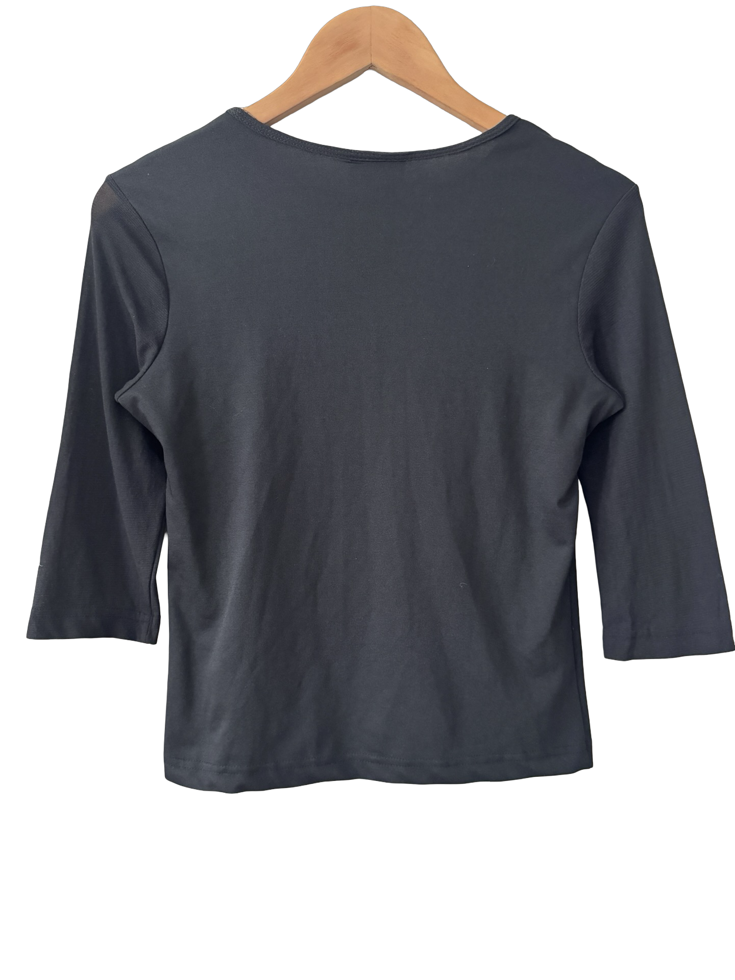 Vintage Y2K Midnight Cutout Illusion Top (M)