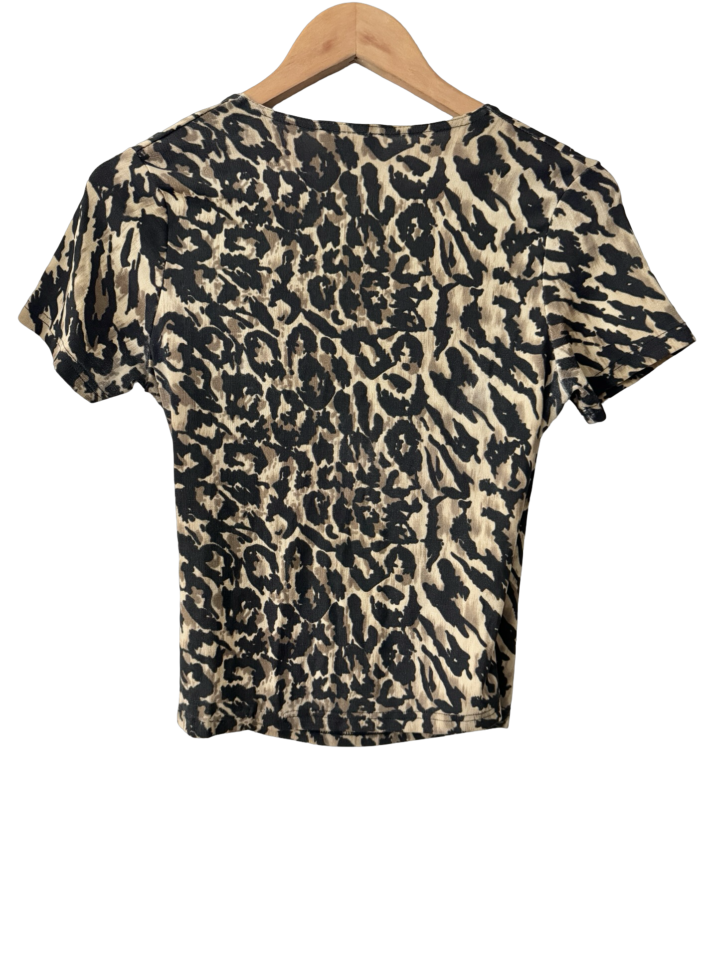 Vintage 90s Wild Instinct Wrap Top (M)