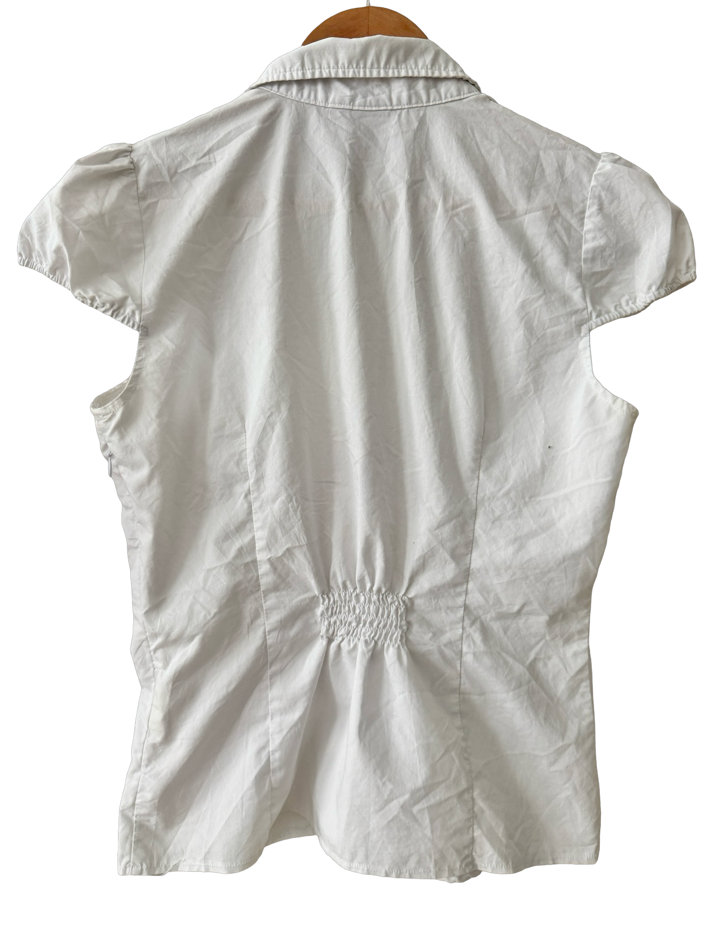 Vintage Y2K Corset Secretary Blouse (M)