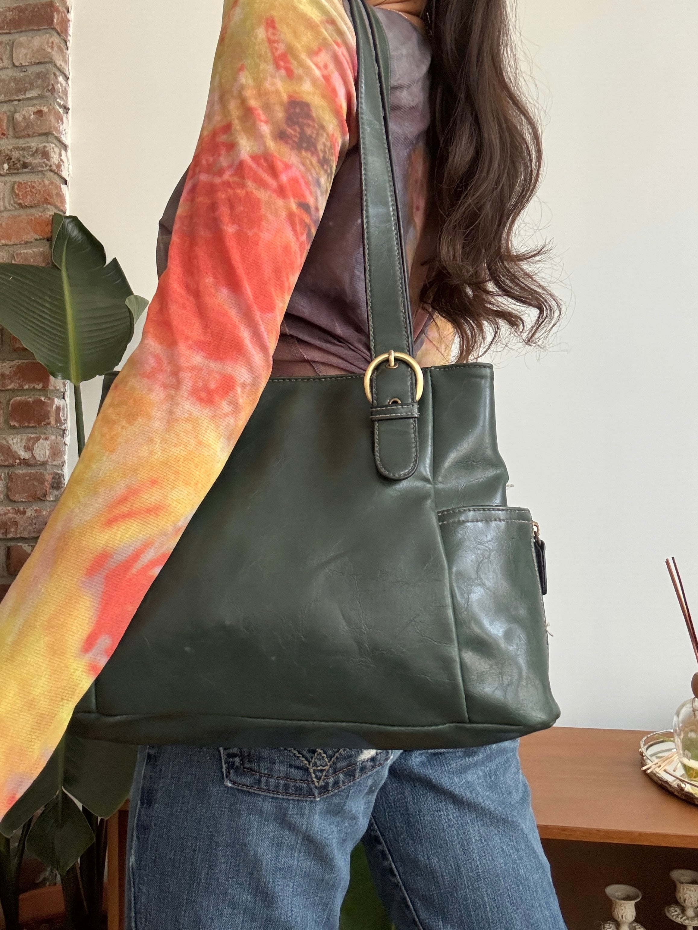 Vintage Moss Lane Utility Tote