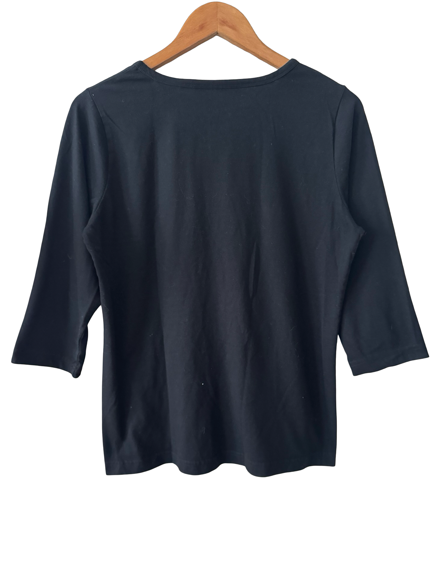 Vintage Y2K Indigo Moon Art Top (M/L)