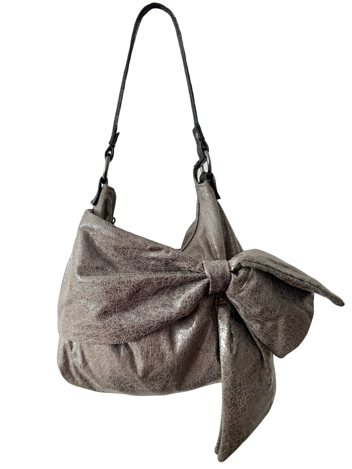 Vintage Coquette Bow Shoulder Bag