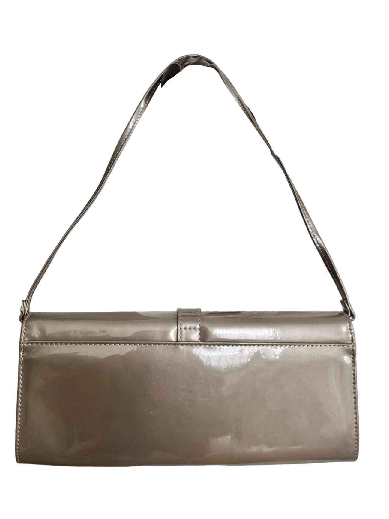 Vintage Y2K Cappuccino Patent Baguette