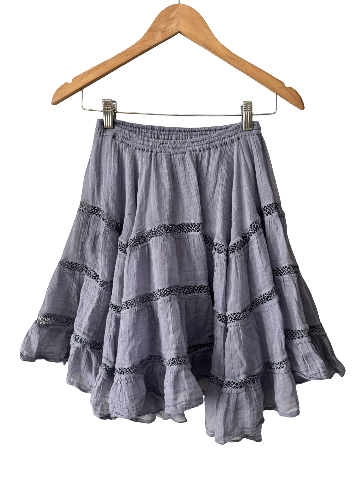Vintage Y2K Free People Storm Cloud Skirt (XS/S)