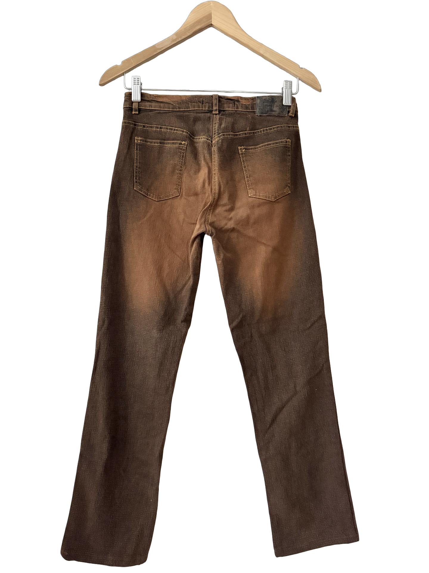 Vintage 90s French Groovy Slim Jeans (S)