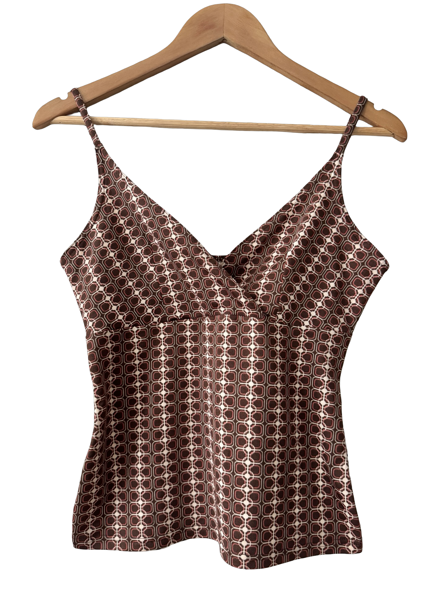 Vintage Y2K Mocha Mod Cami (S/M)