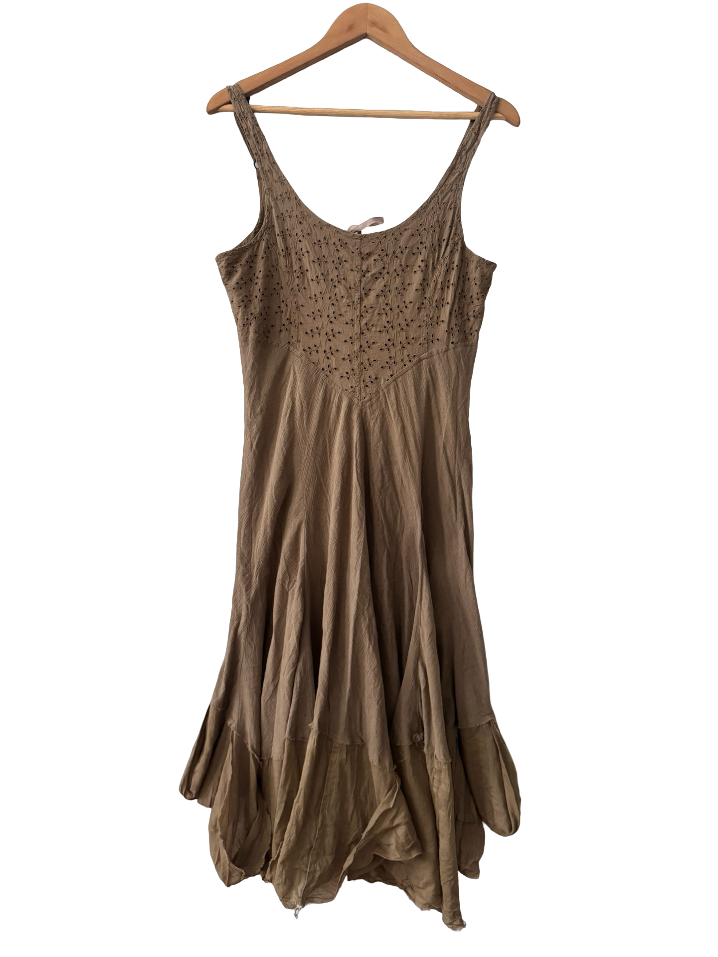 Vintage Y2K Earth Angel Handkerchief Dress (S-M)