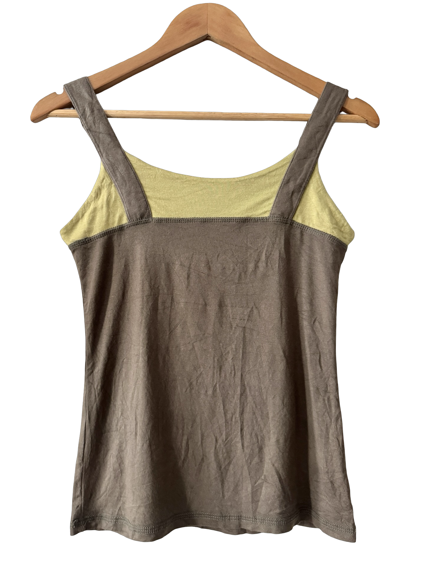 Vintage Y2K Olive Hardware Indie Tank (S/M)